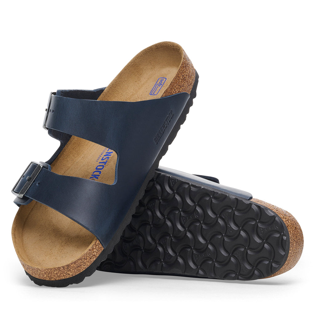 Arizona SFB cuir huilé bleu