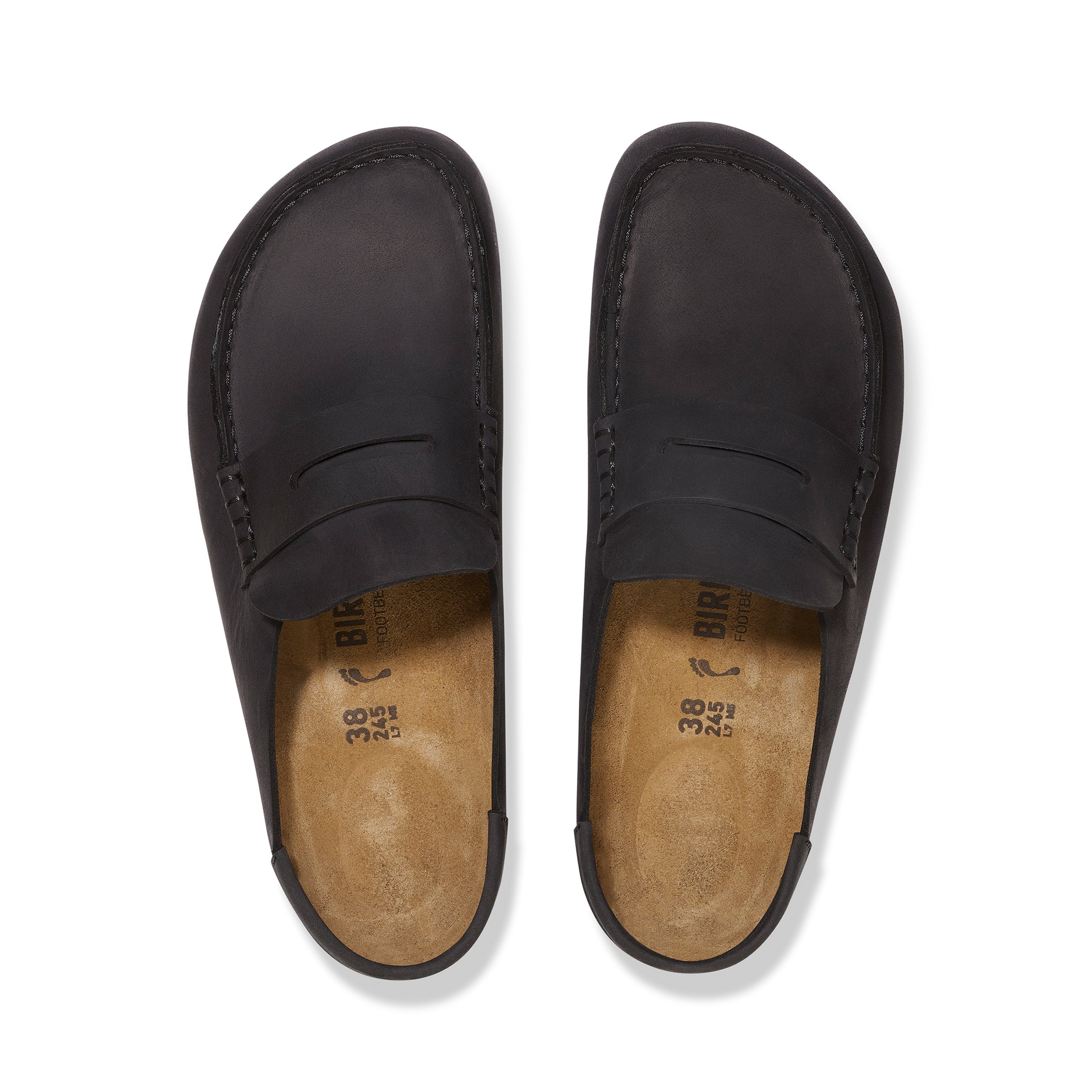 Naples Cuir noir huilé