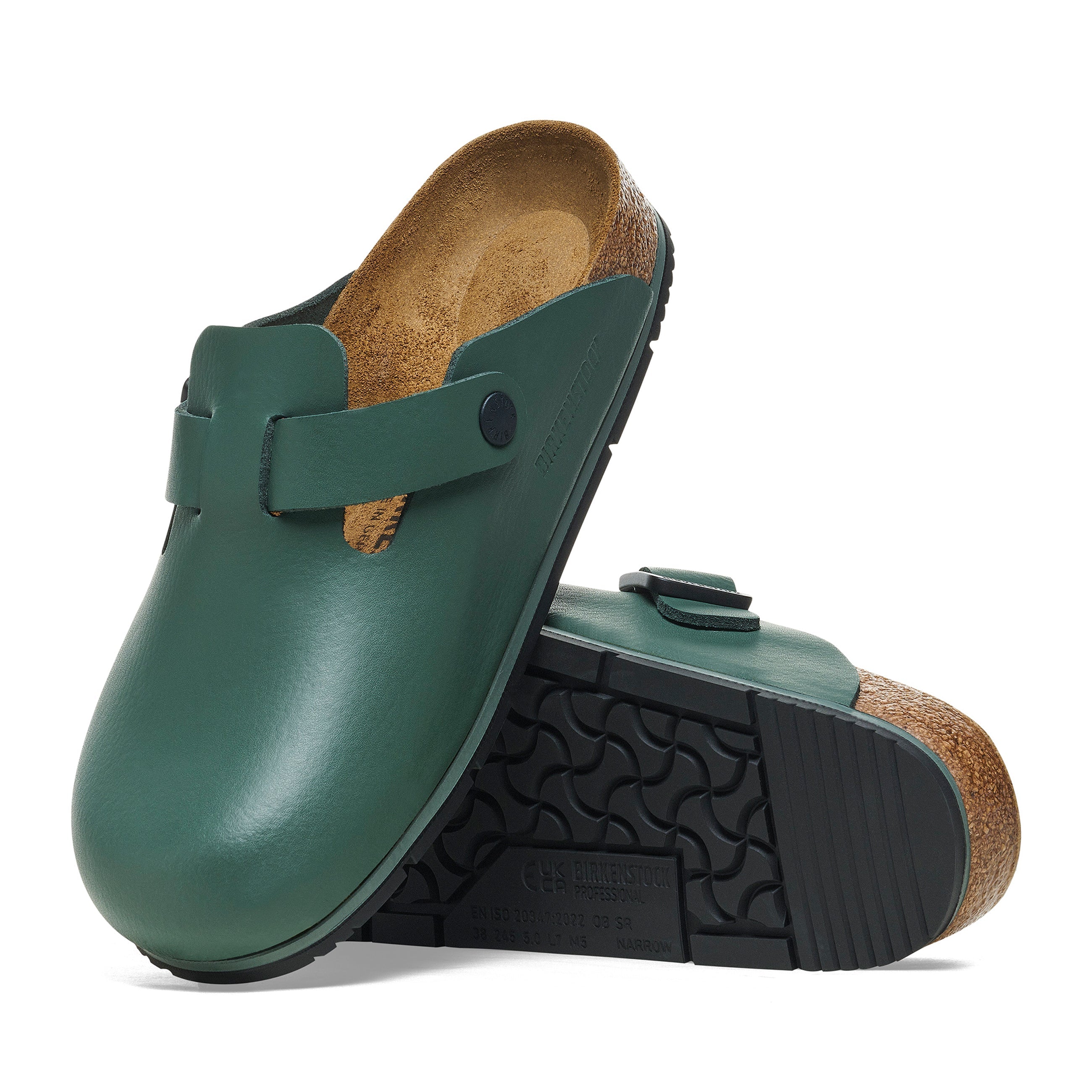 Cuir naturel enduit de PU Boston Pro Thym