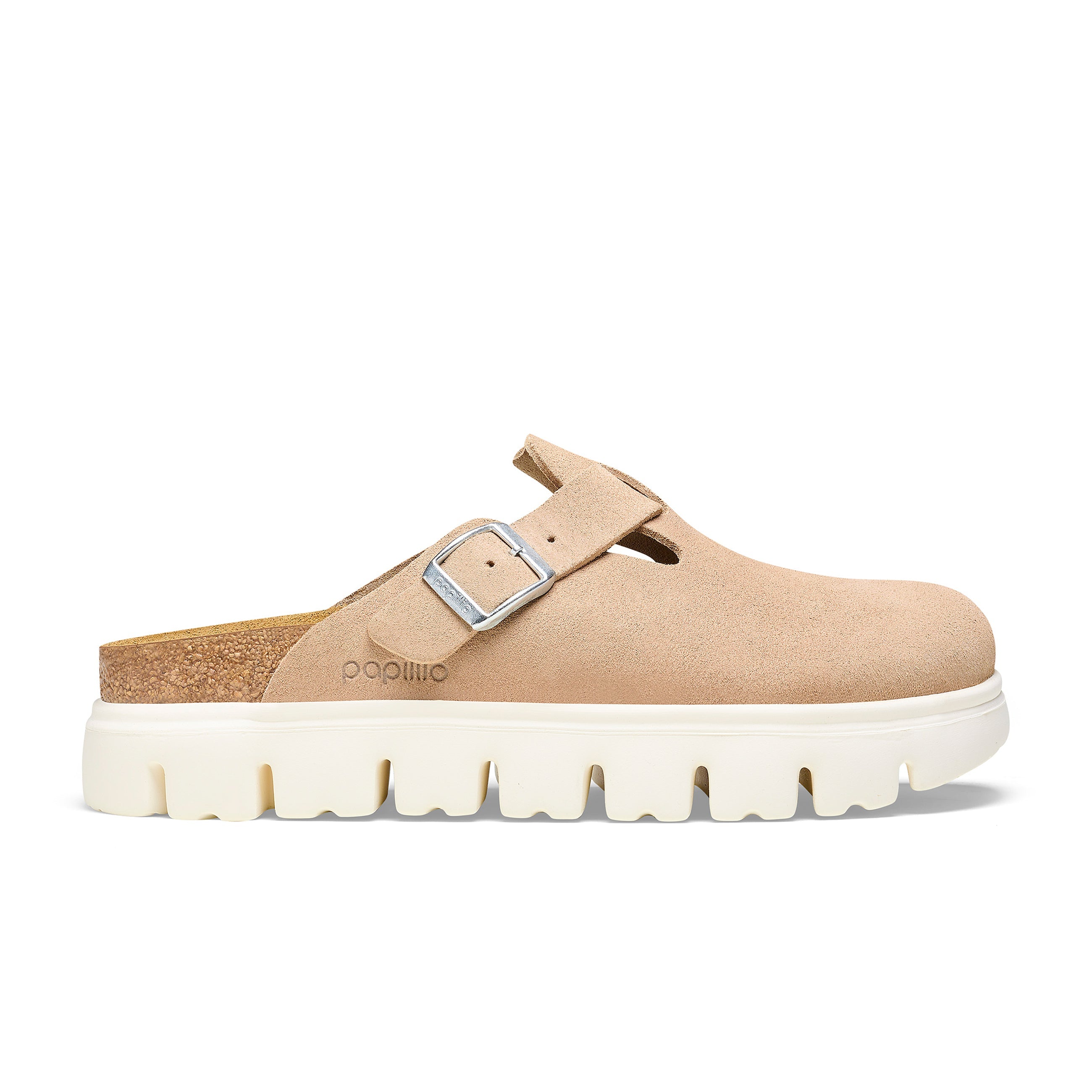 Boston cuir sable chaud épais