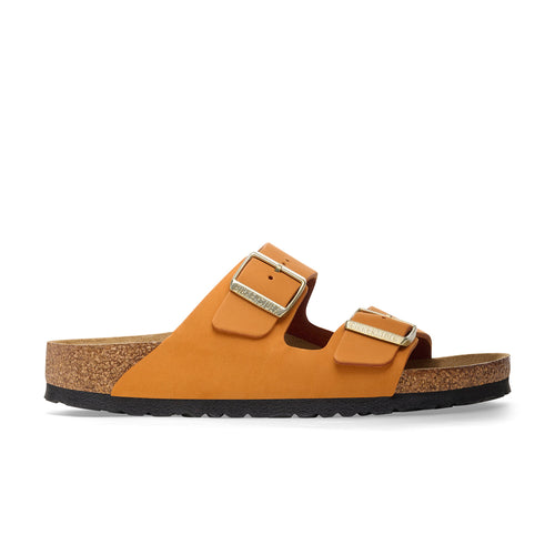 Cuir nubuck Arizona orange brûlé