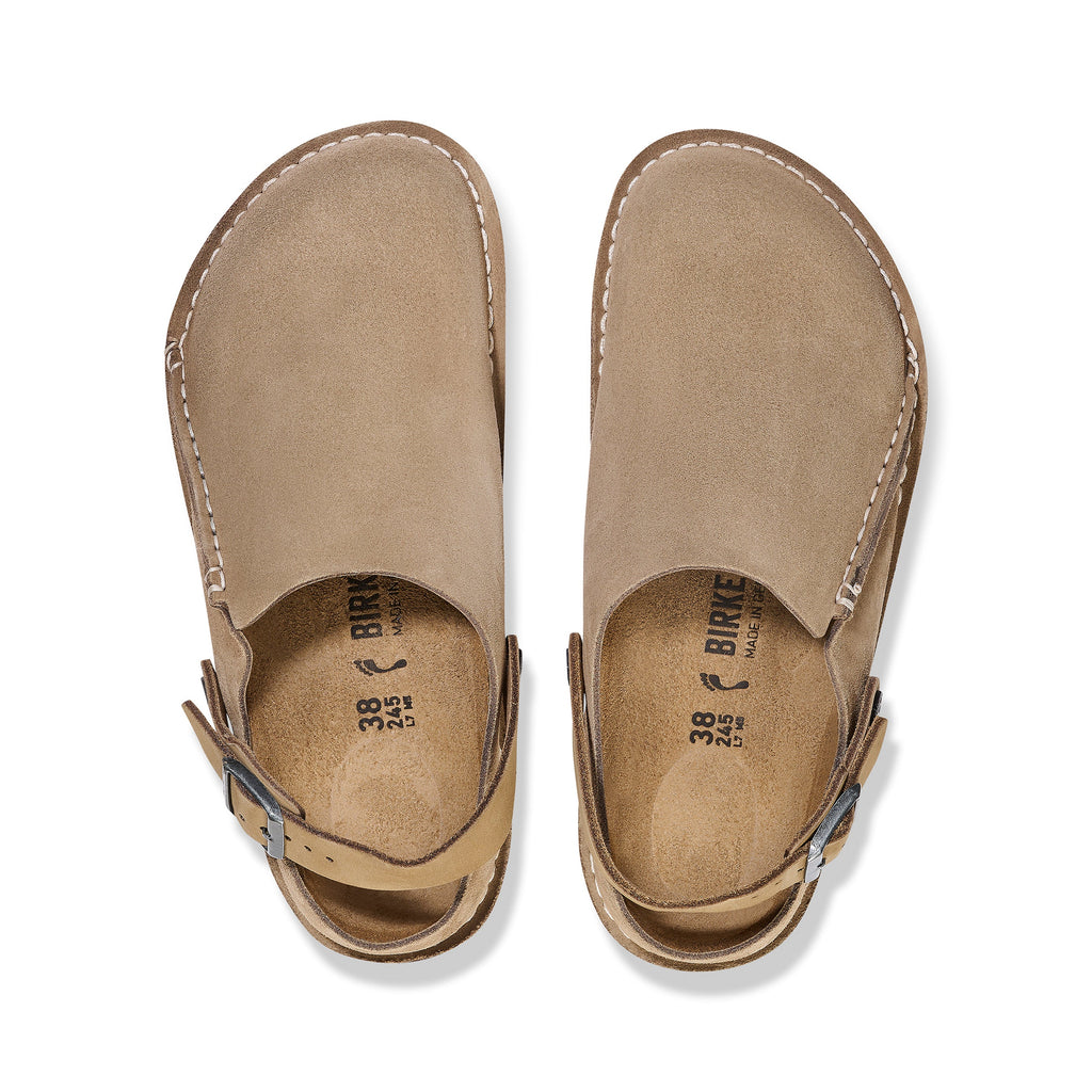 Lutry Cuir Daim Gris Tourterelle