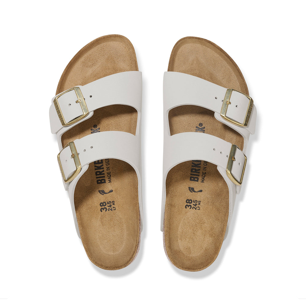 Arizona Cuir Nubuck Blanc Antique