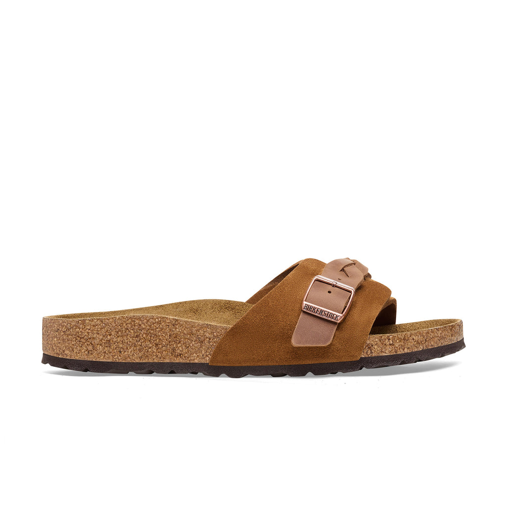 Oita Braided Mink Suede Leather