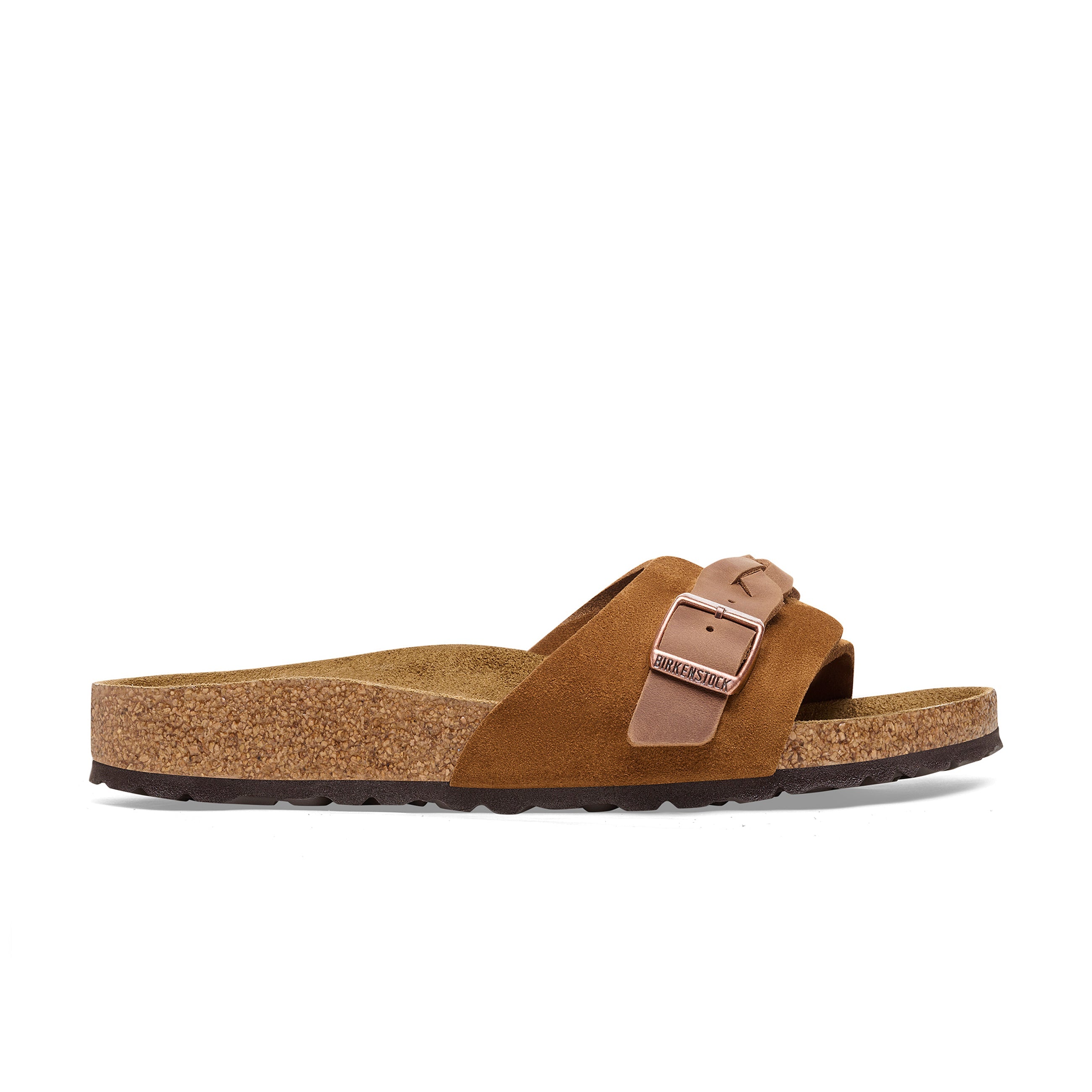 Oita Braided Mink Suede Leather