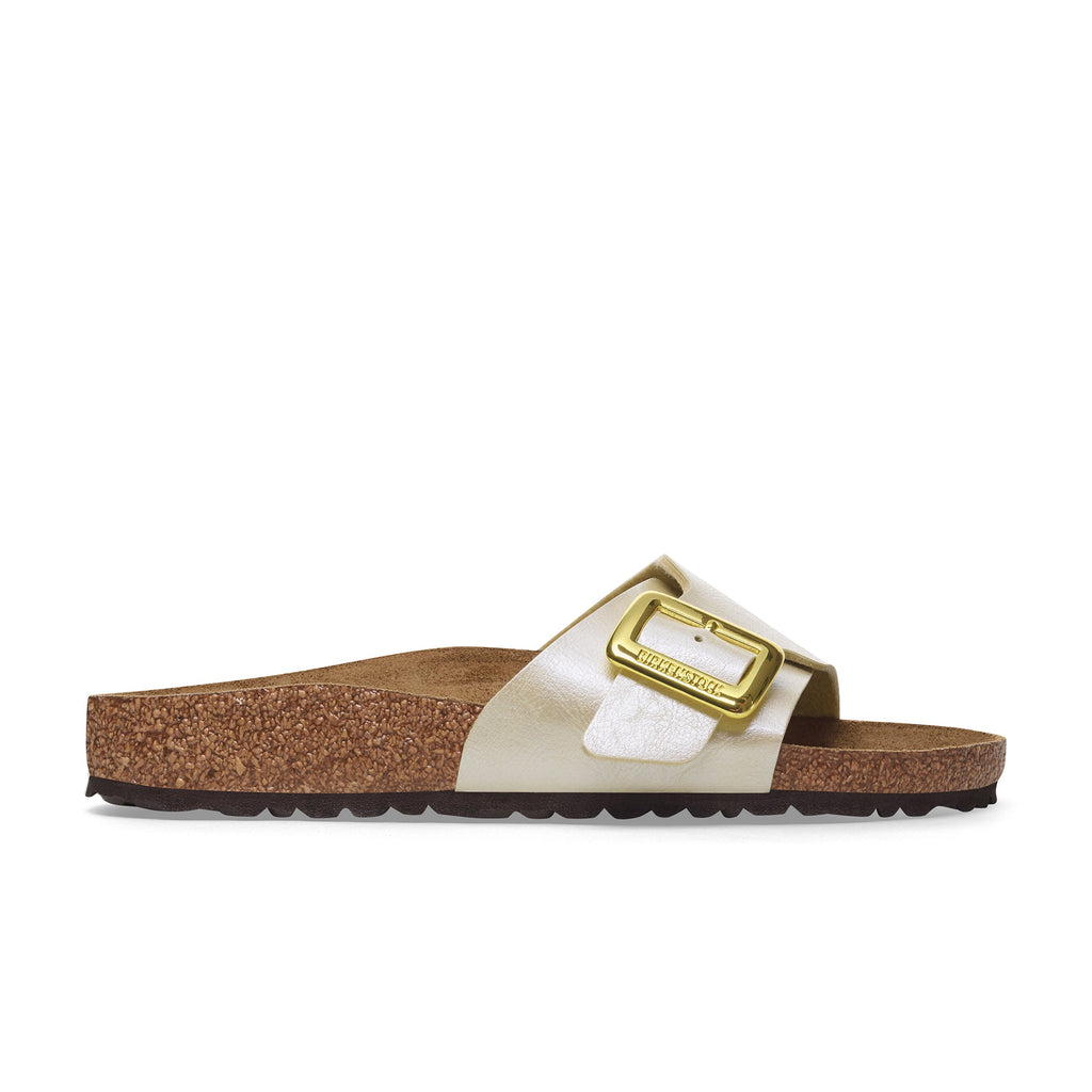 Catalina Coussin Boucle Perle Gracieuse Birko-Flor Blanc
