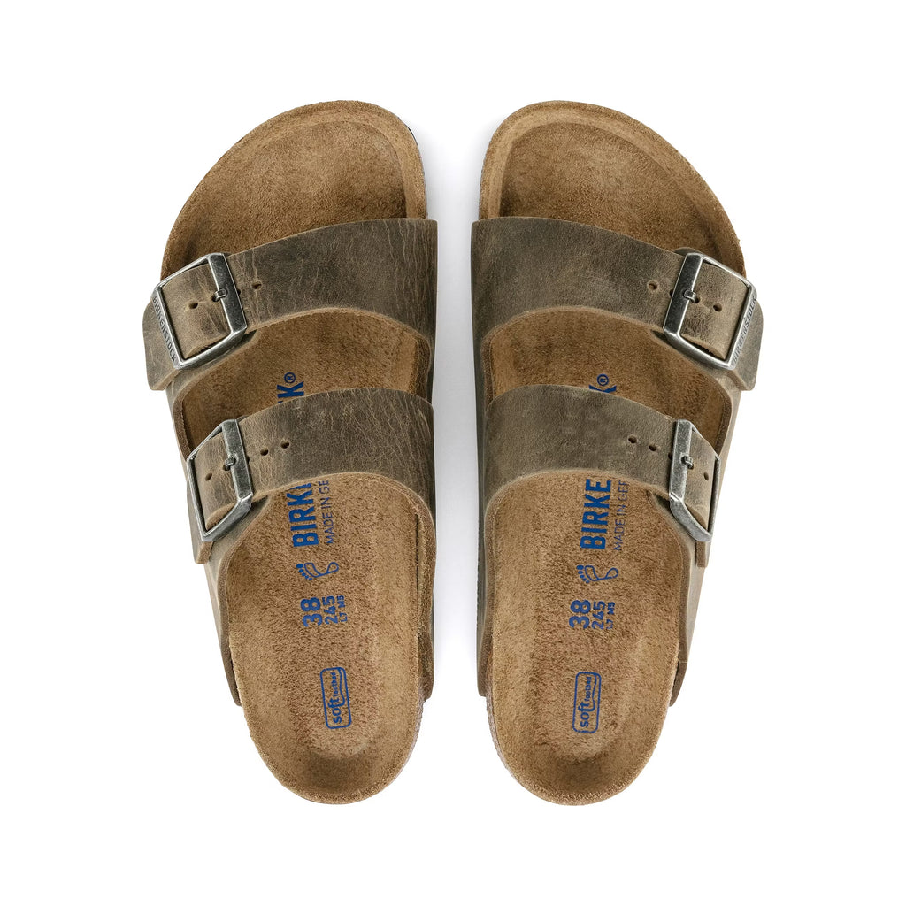 Arizona SFB Cuir huilé délavé Kaki