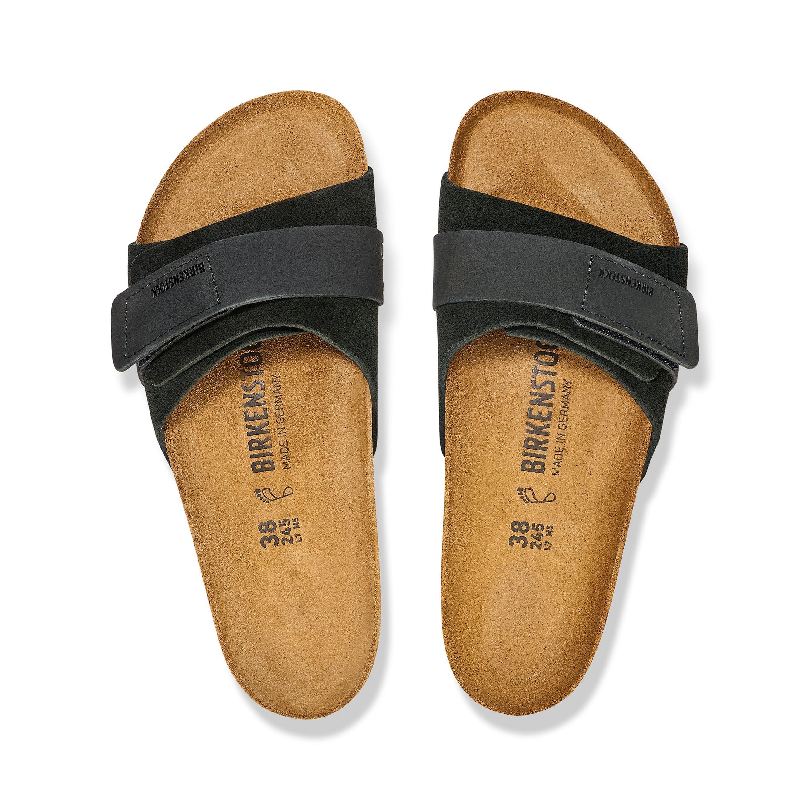 Oita cuir velours noir