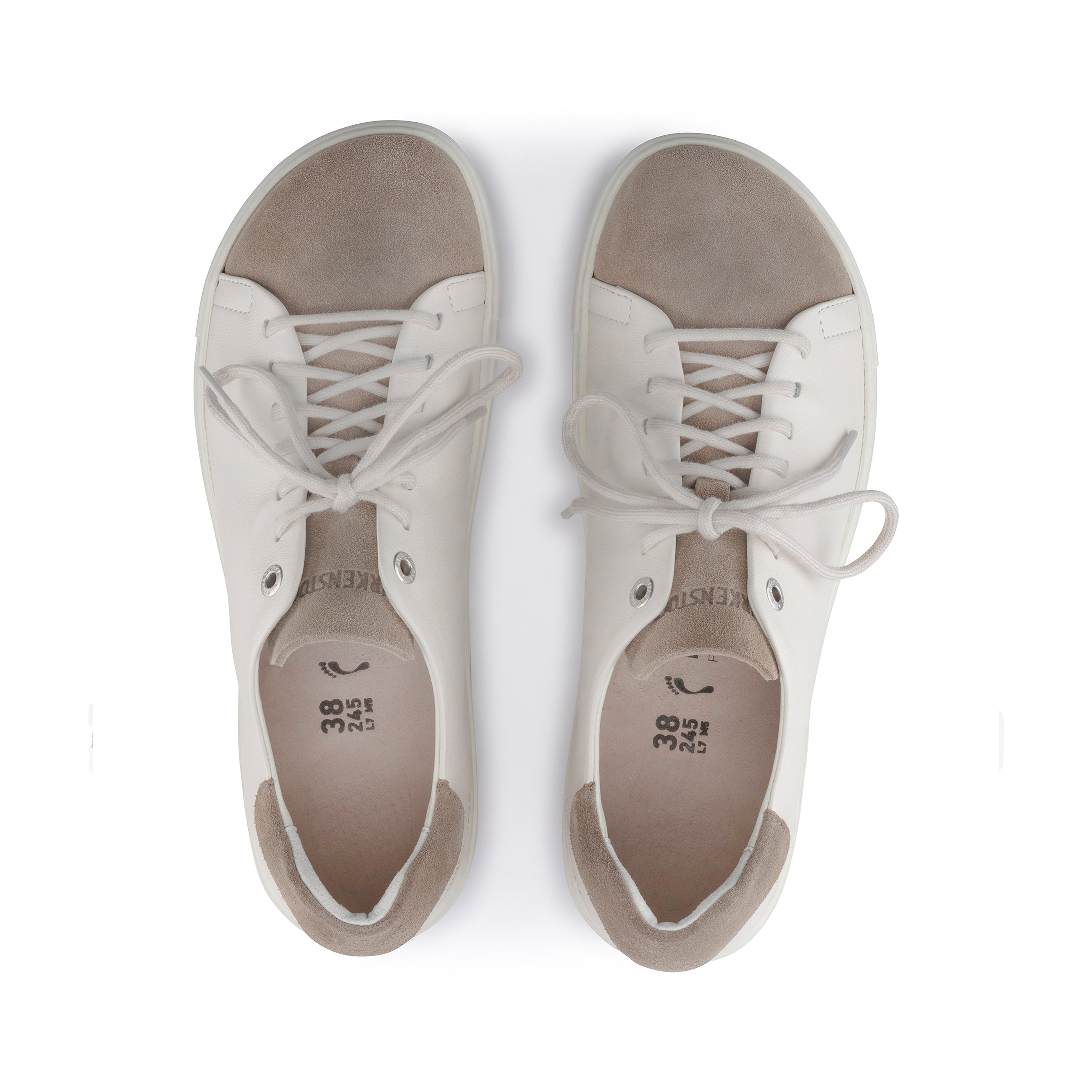 Bend Low Gris Taupe/Coquille d'œuf Cuir lisse