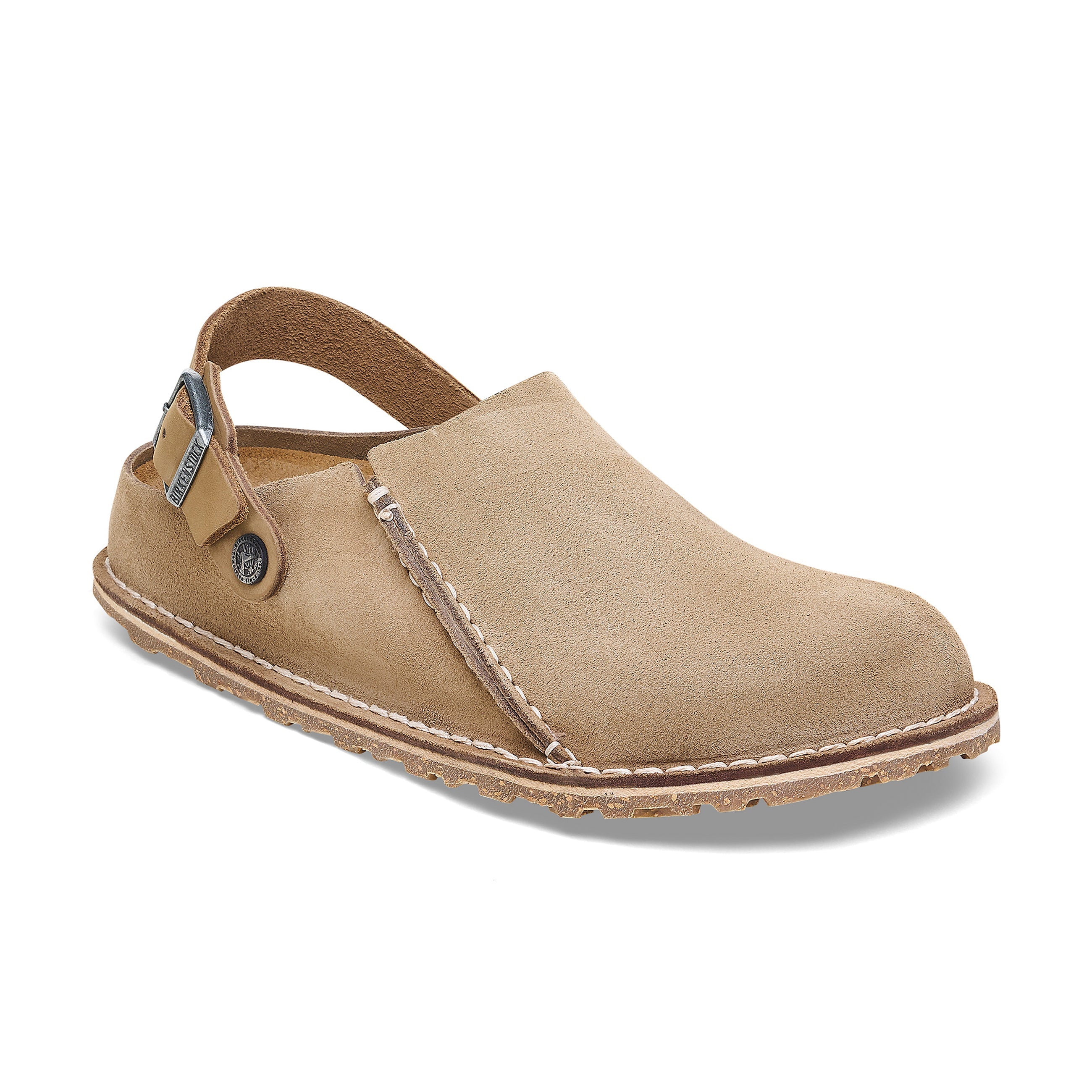 Lutry Cuir Daim Gris Tourterelle