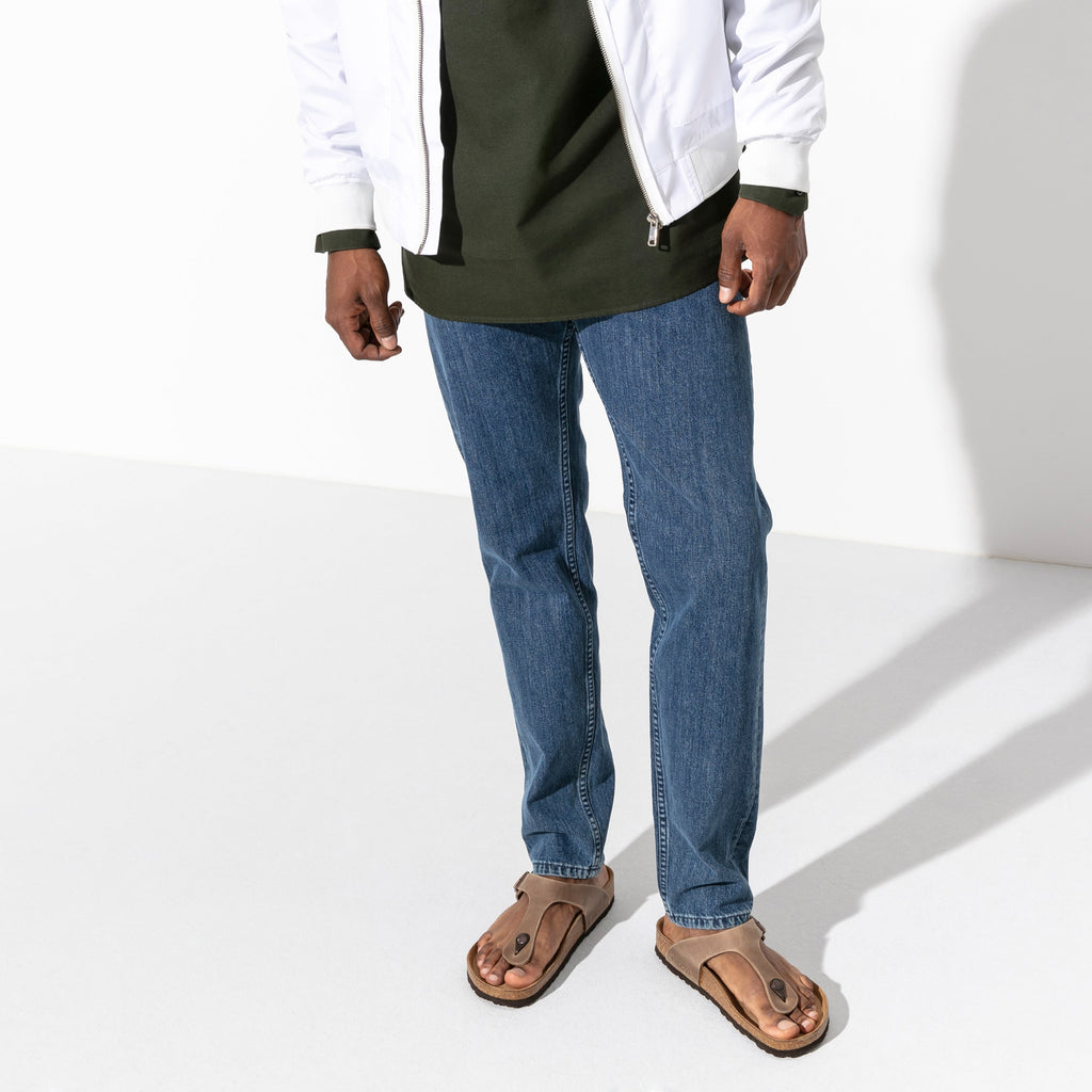 Cuir huilé marron tabac Gizeh