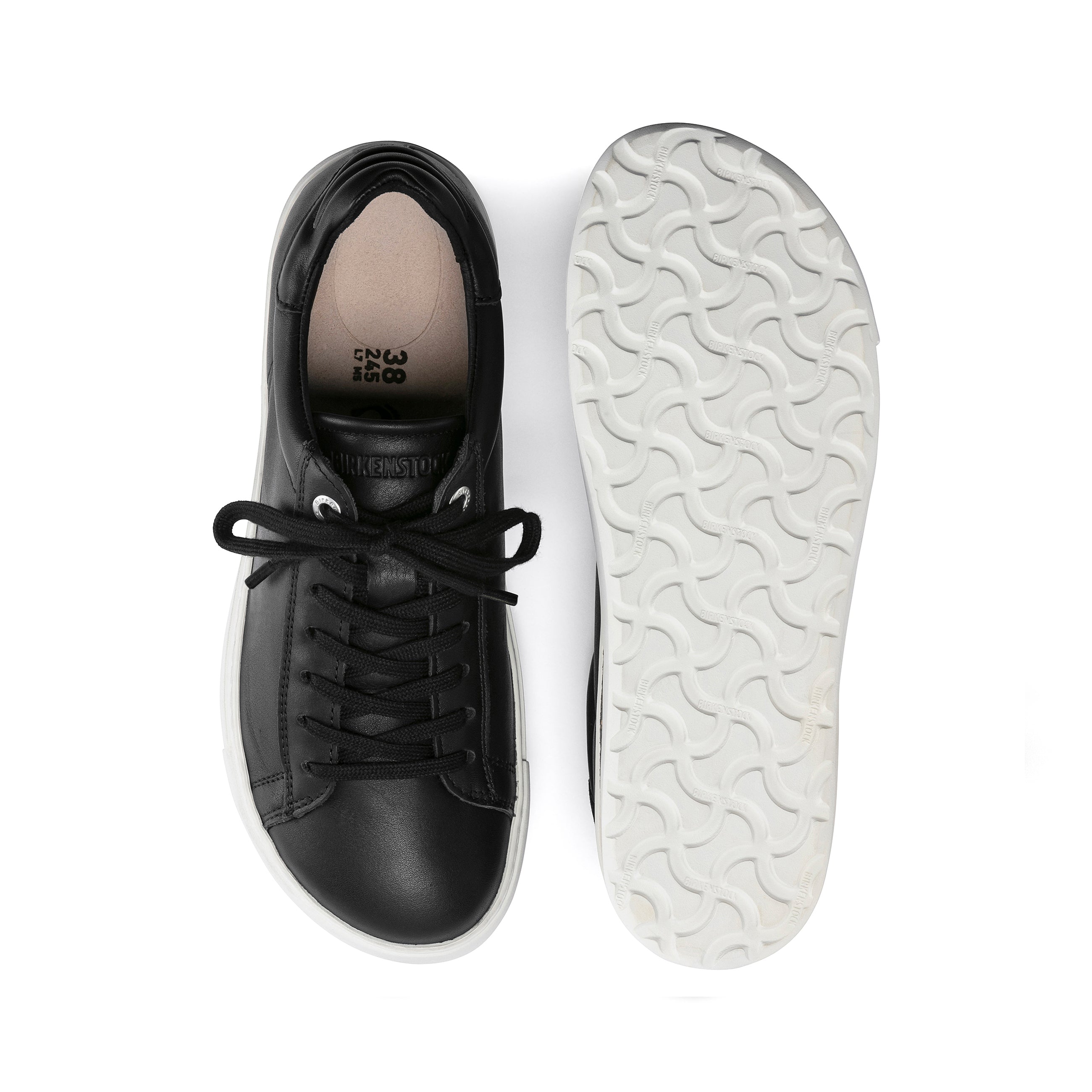 Bend Black Smooth Leather