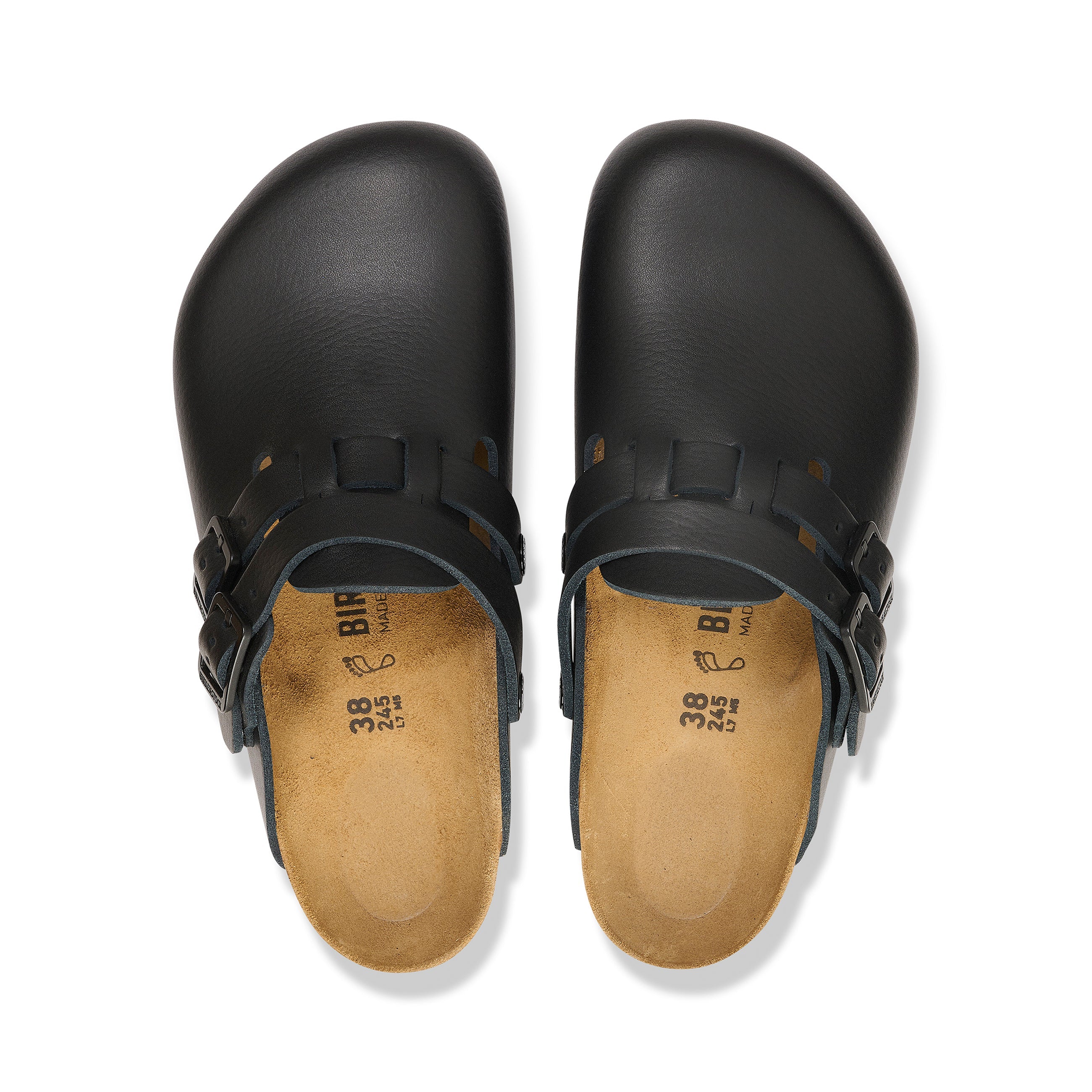 Kay Pro Black PU Coated Natural Leather