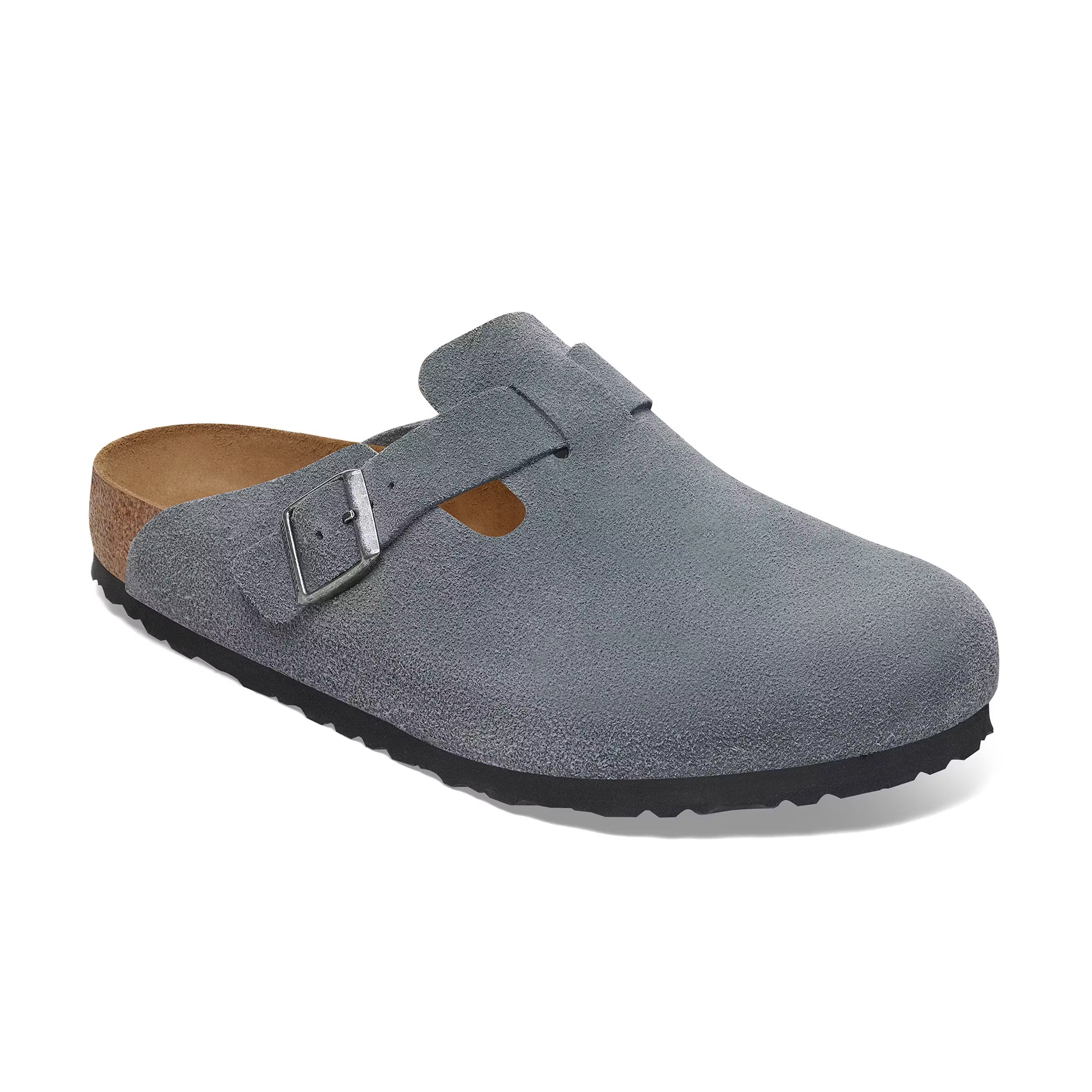 Boston SFB Basalt Grey Suede Leather