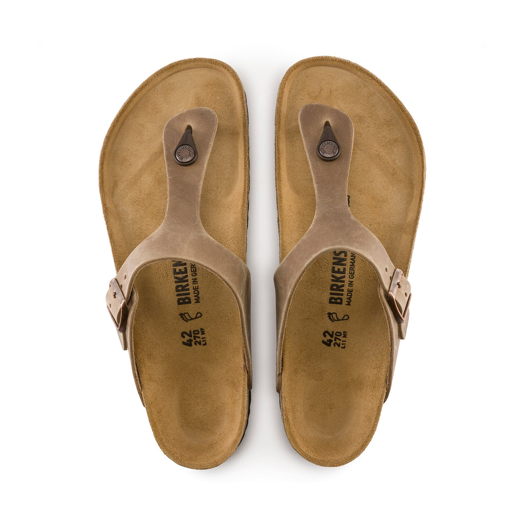 Cuir huilé marron tabac Gizeh