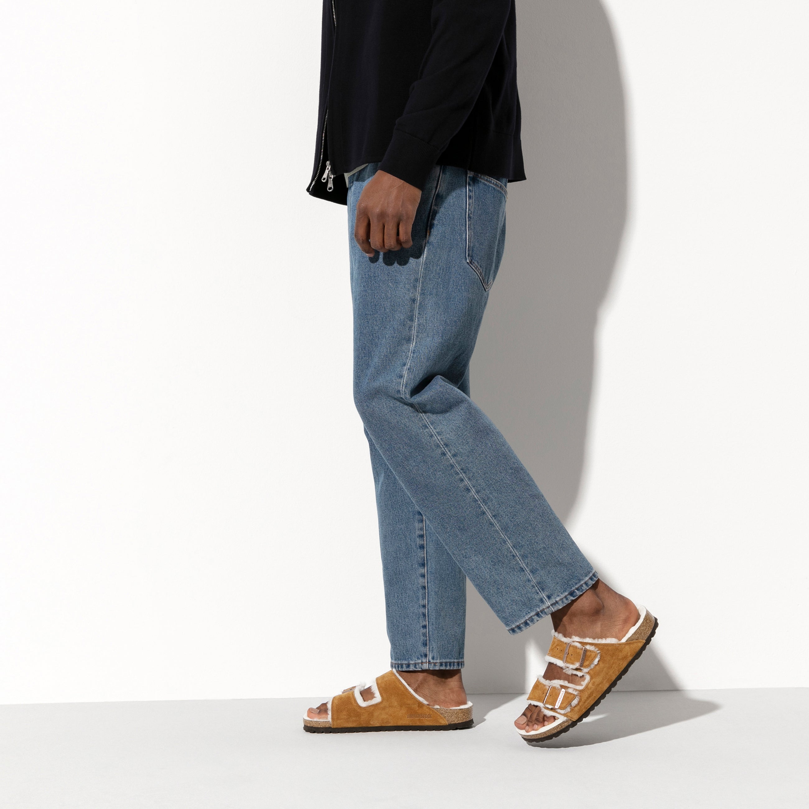 Arizona Shearling Daim Vison/Shearling
