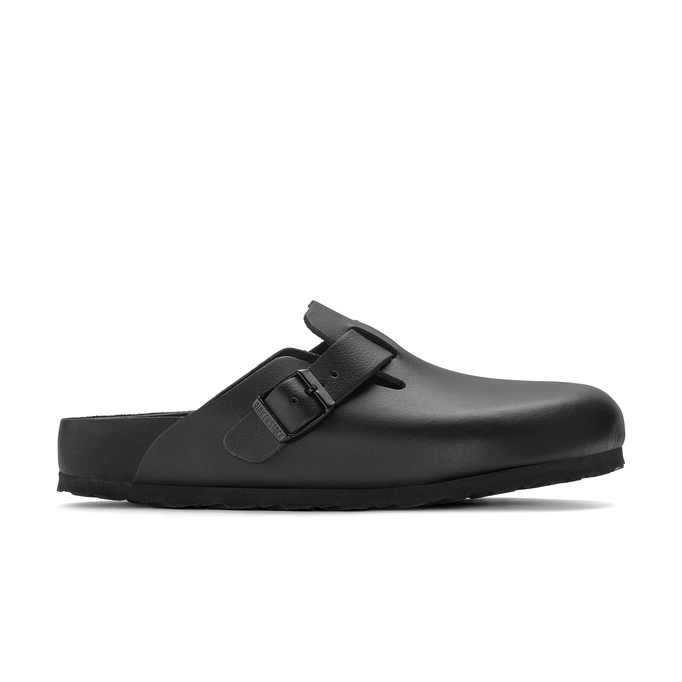 Boston Exquisite Black Natural Leather