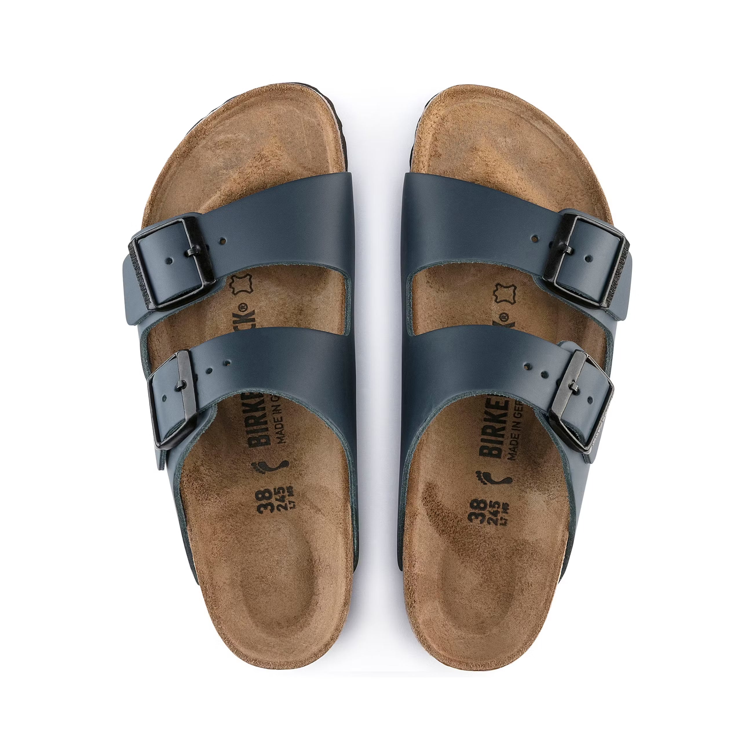 Arizona Blue Smooth Leather