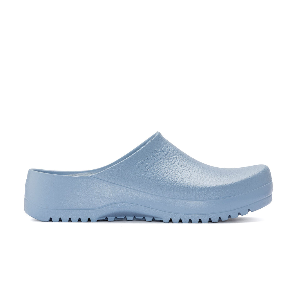 Super Birki Dusty Blue Polyurethane/Shearling