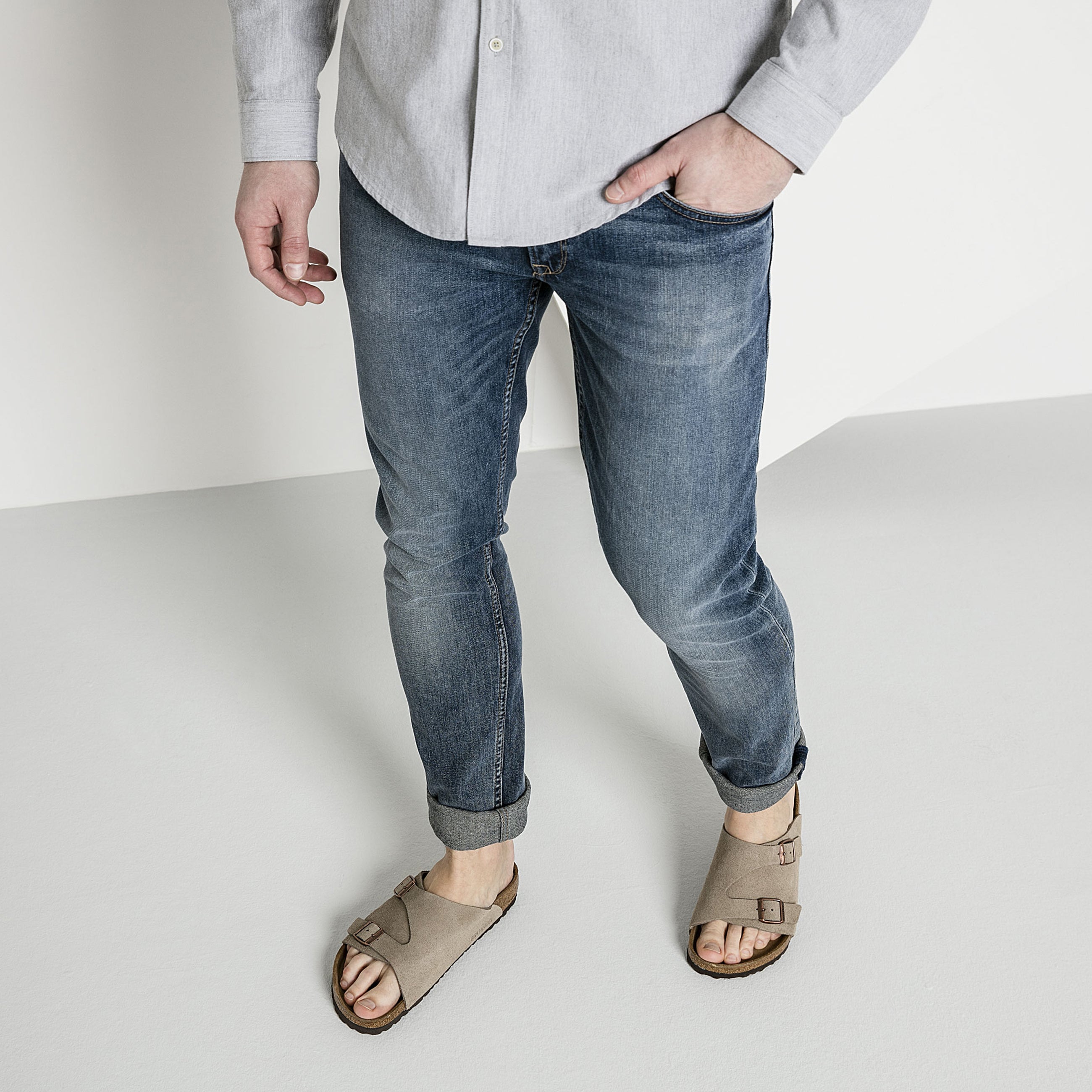 Cuir suédé Zurich couleur taupe