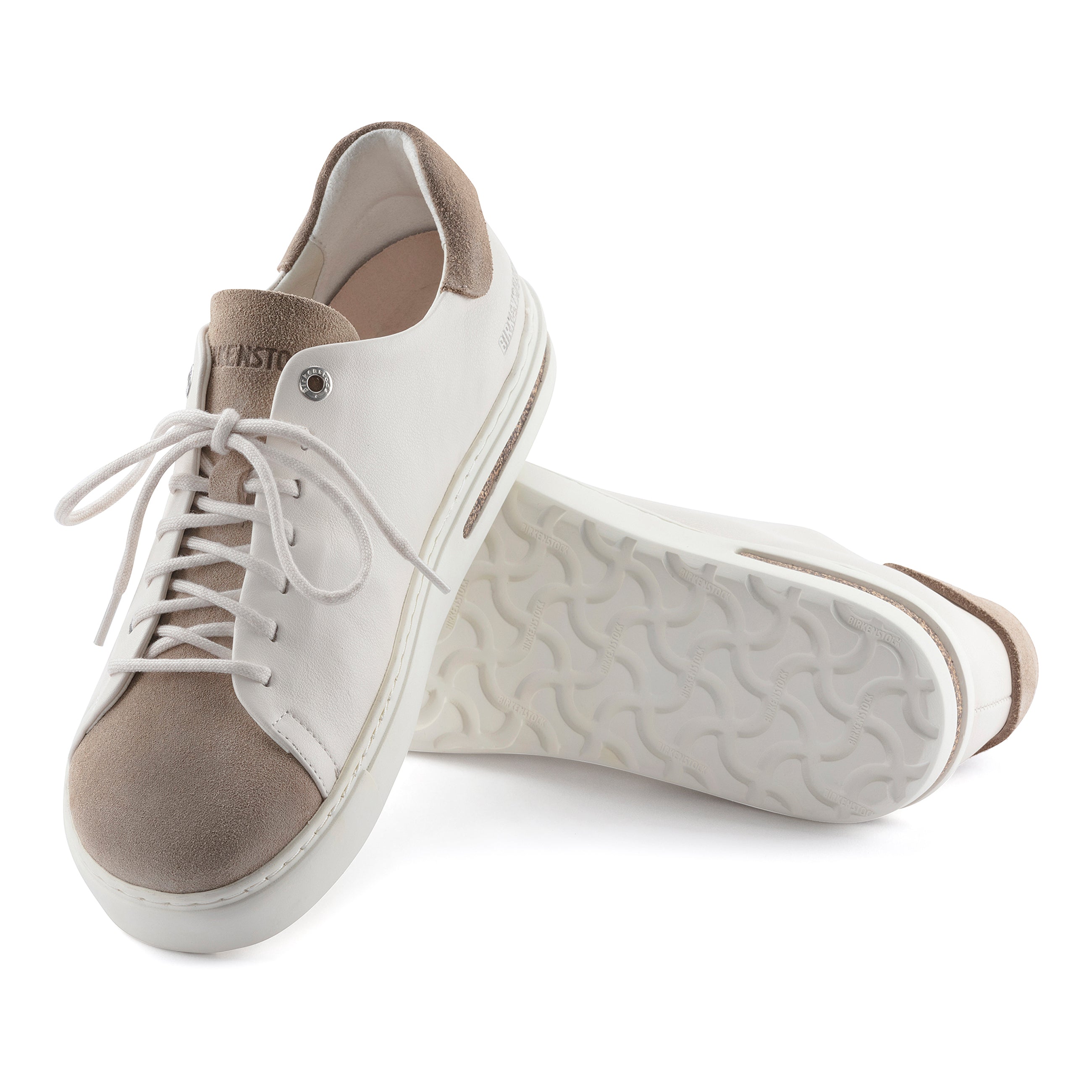 Bend Low Gris Taupe/Coquille d'œuf Cuir lisse
