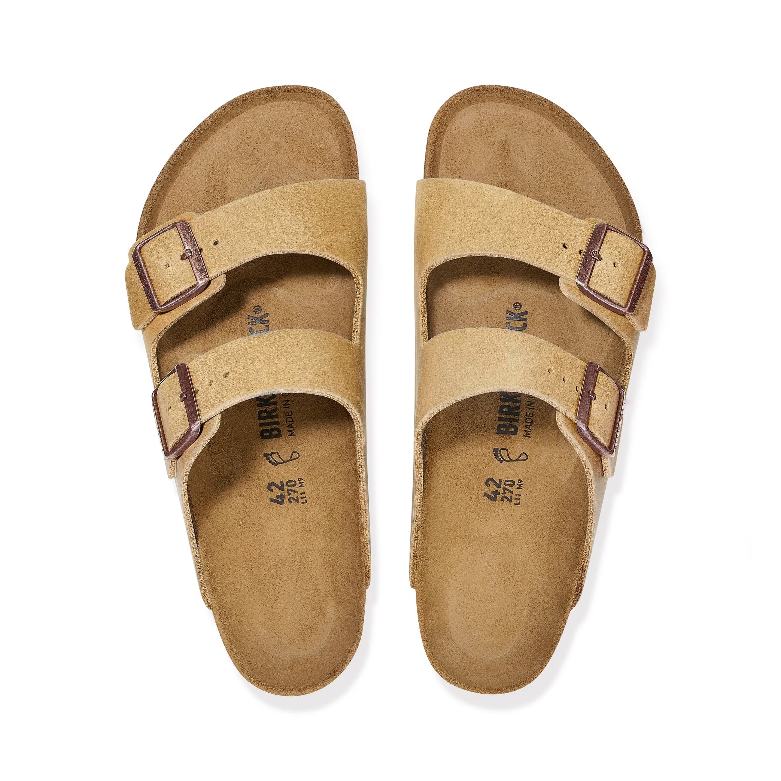 Arizona Tabacco Brown Oiled Leather