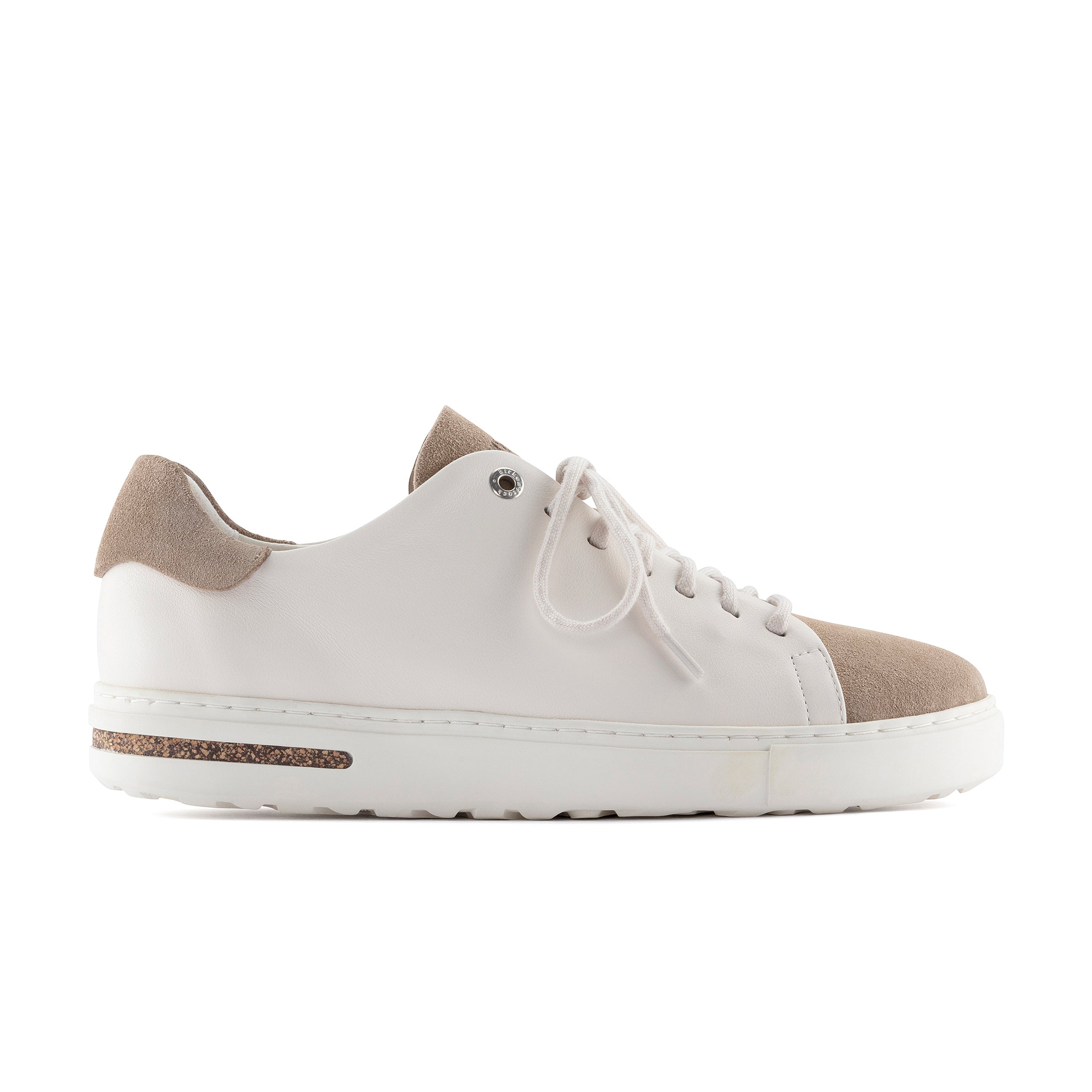 Bend Low Gris Taupe/Coquille d'œuf Cuir lisse
