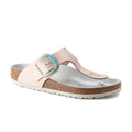 Gizeh Big Buckle Ombre Light Rose cuir lisse