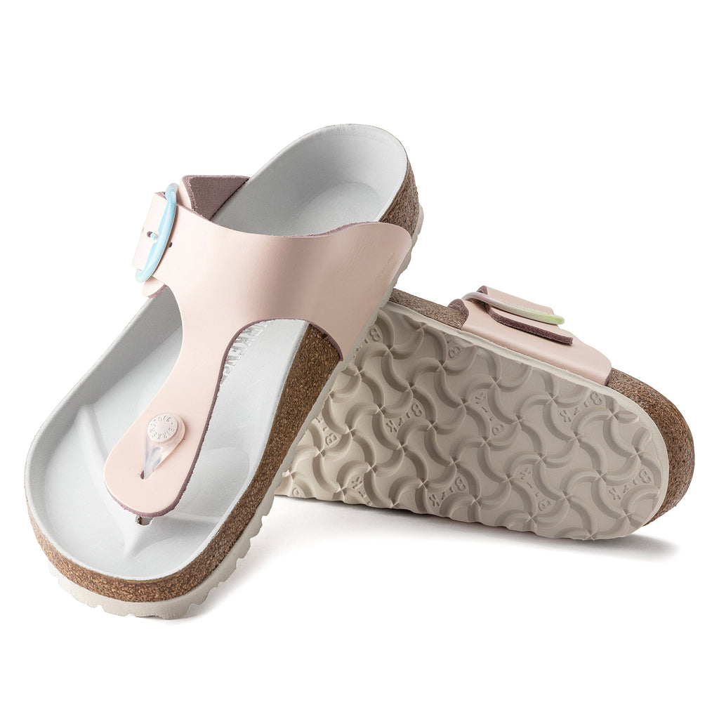 Gizeh Big Buckle Ombre Light Rose cuir lisse