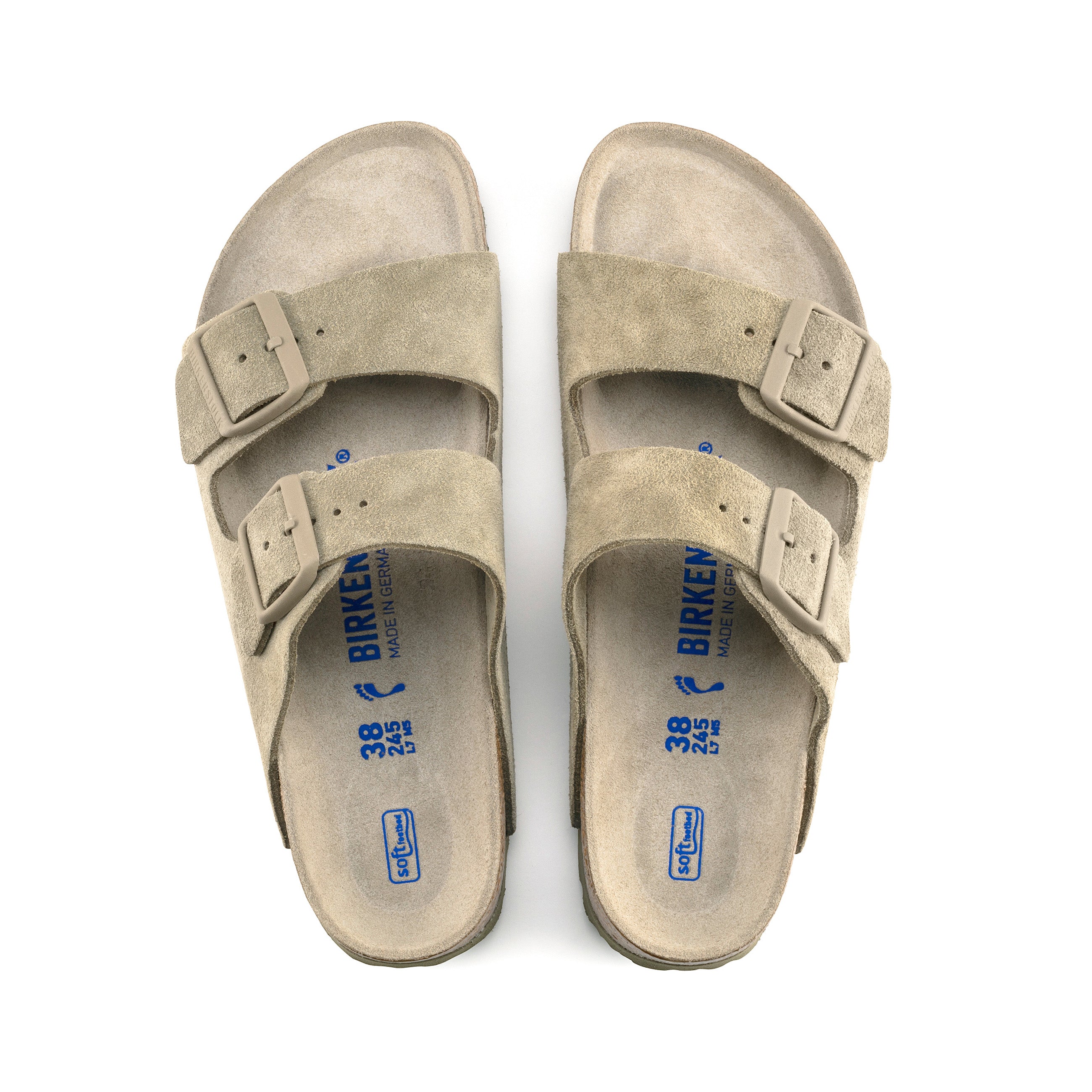 Arizona SFB Faded Khaki Suede Leather