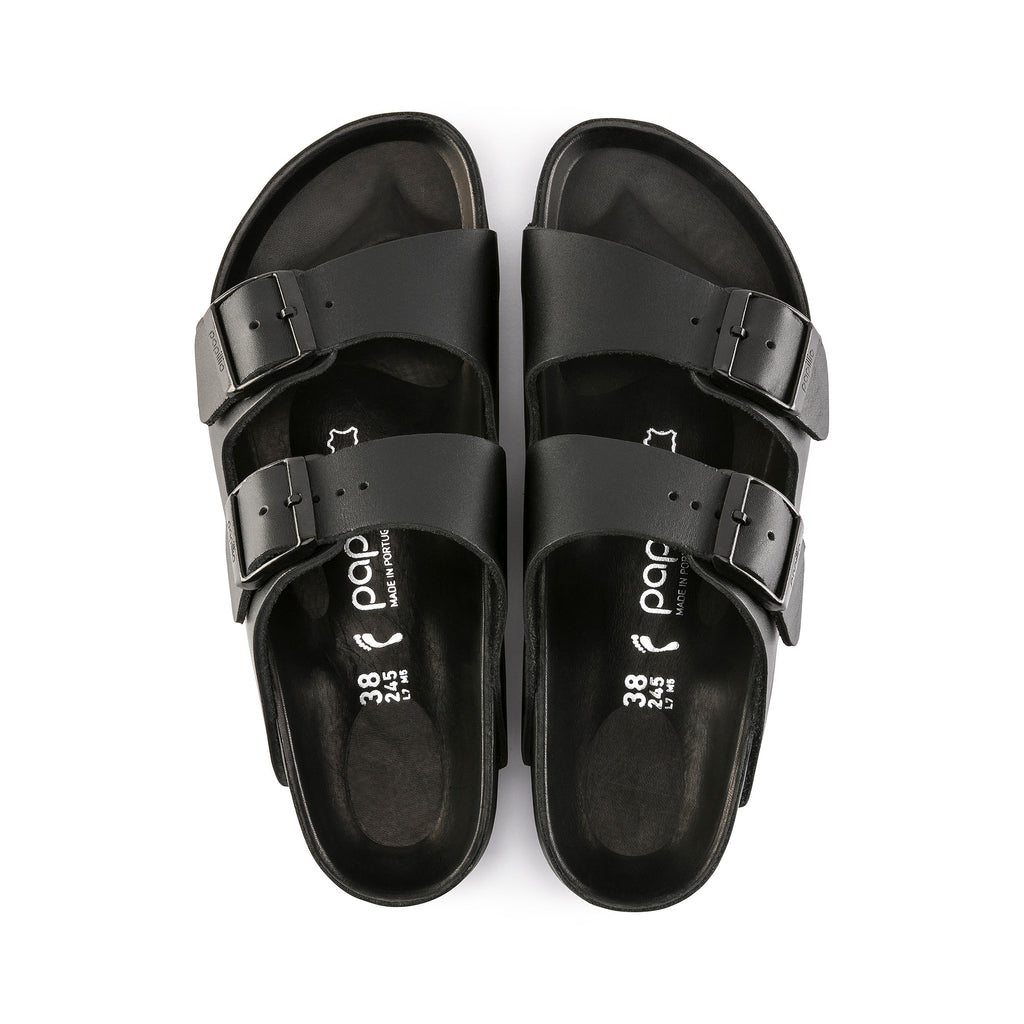 Arizona Exquisite Platform Black Natural Leather