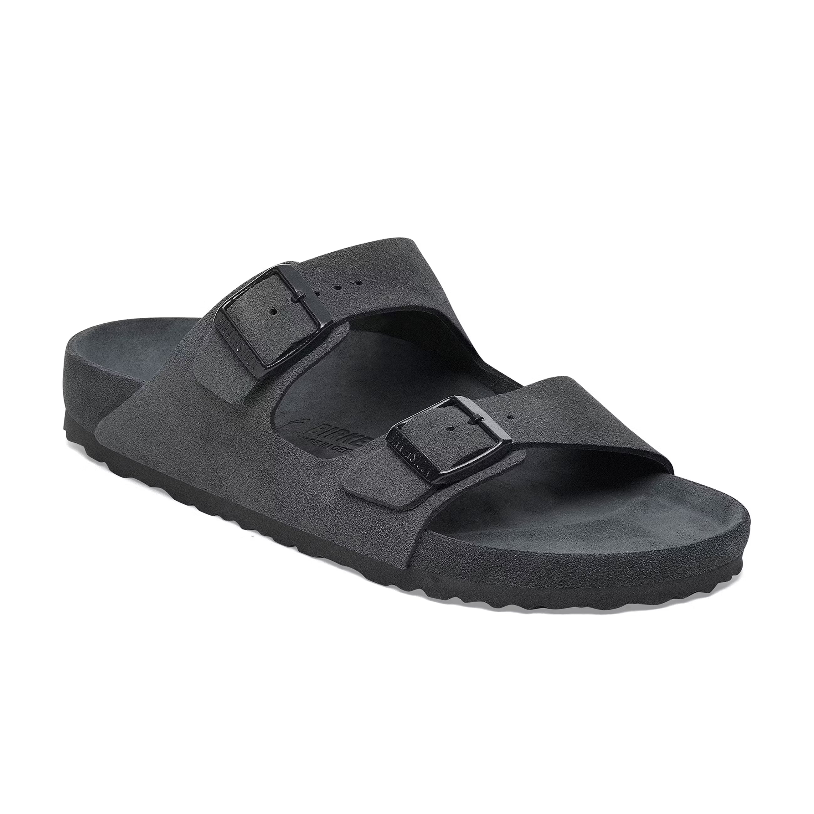 Arizona Exquisite Charcoal Suede Leather