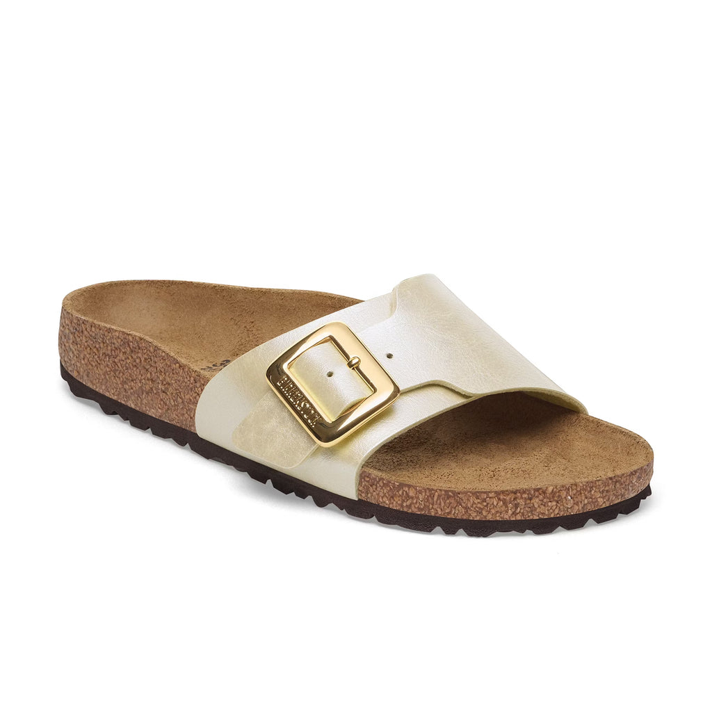 Catalina Coussin Boucle Perle Gracieuse Birko-Flor Blanc