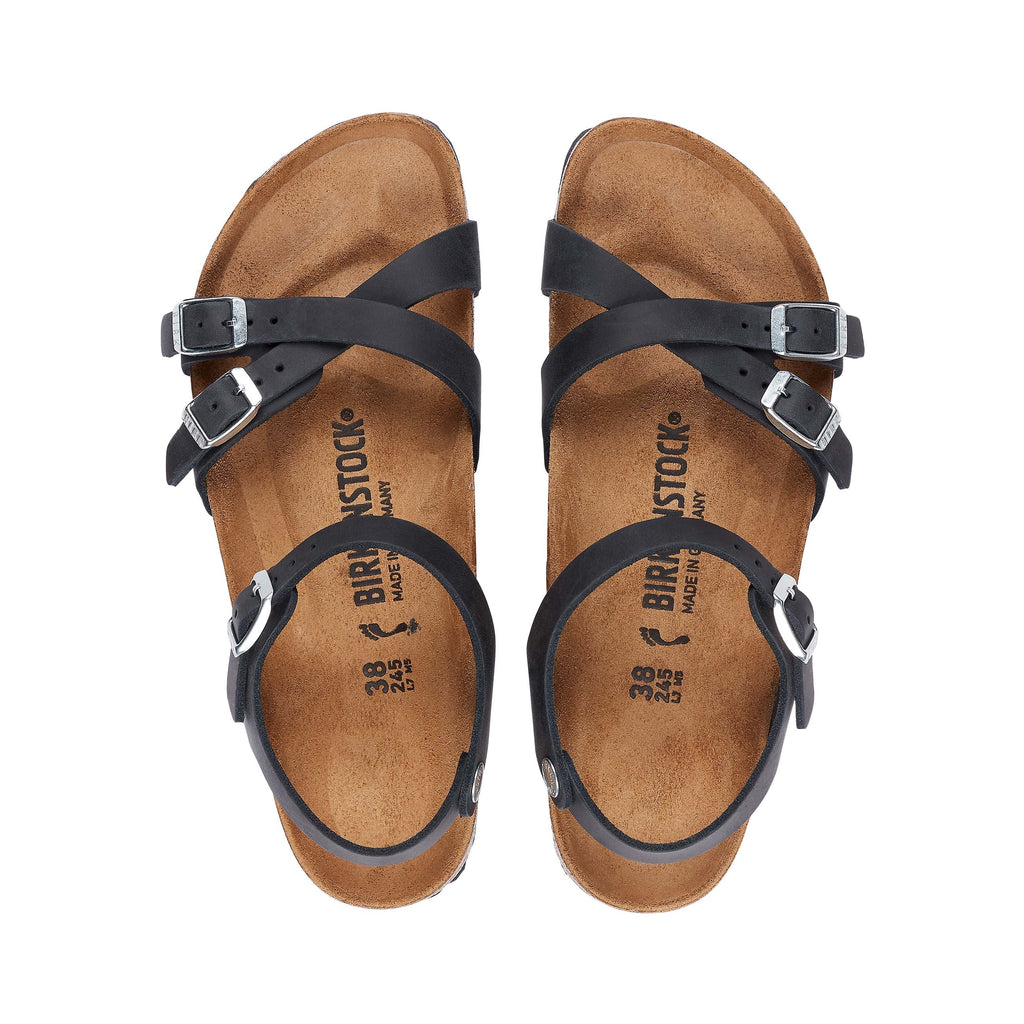 Kumba Black Oiled Leather