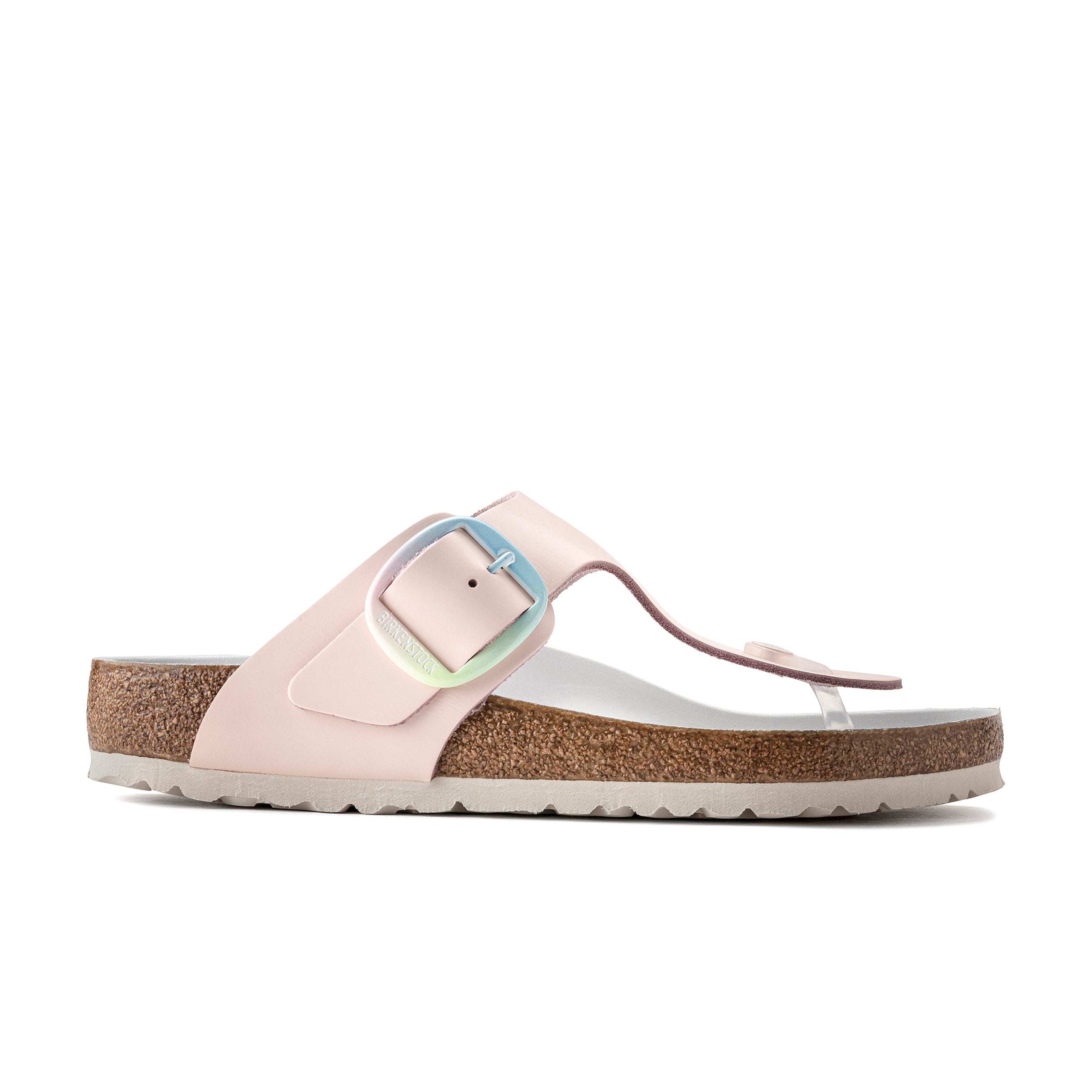 Gizeh Big Buckle Ombre Light Rose cuir lisse