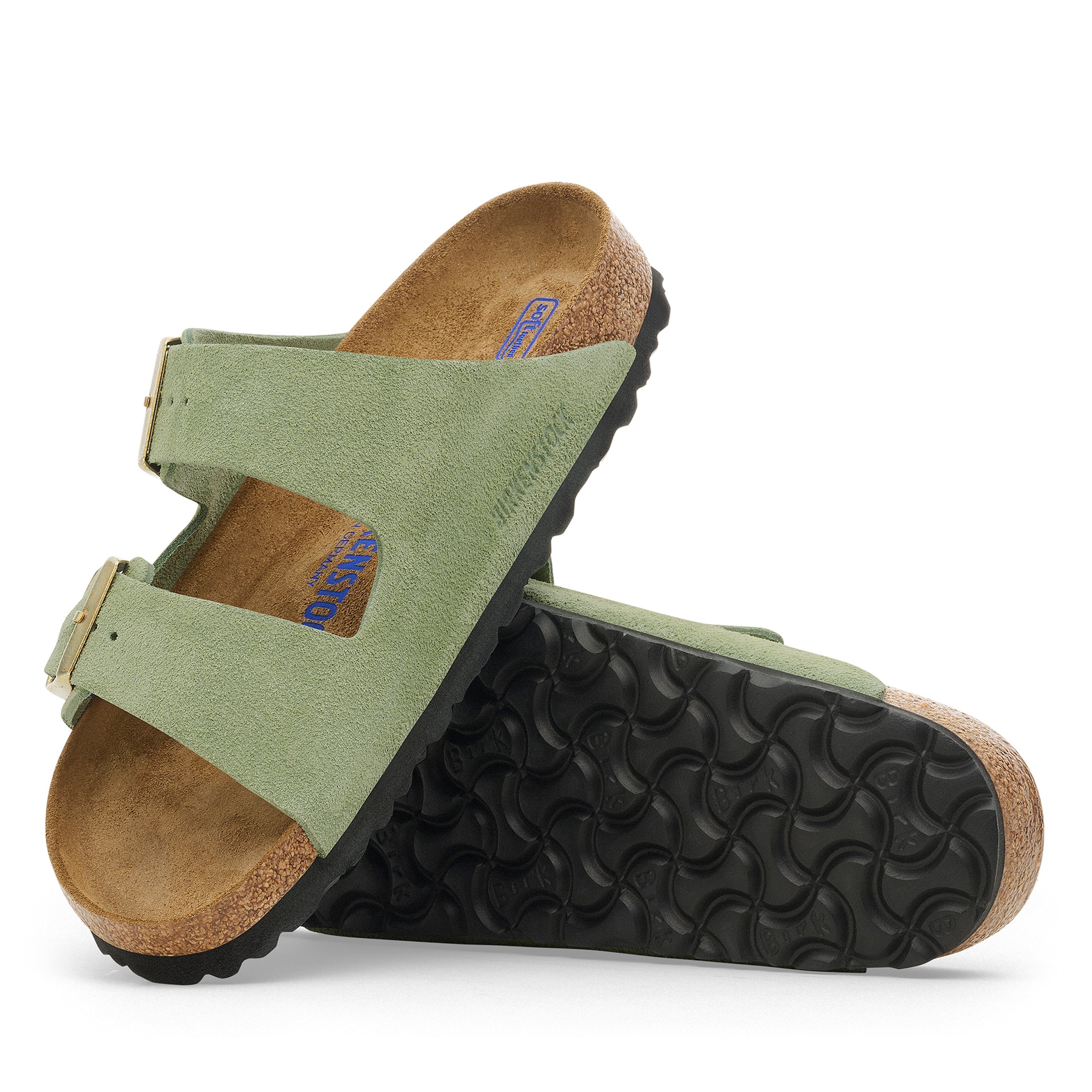 Arizona SFB Green Tea Suede Leather