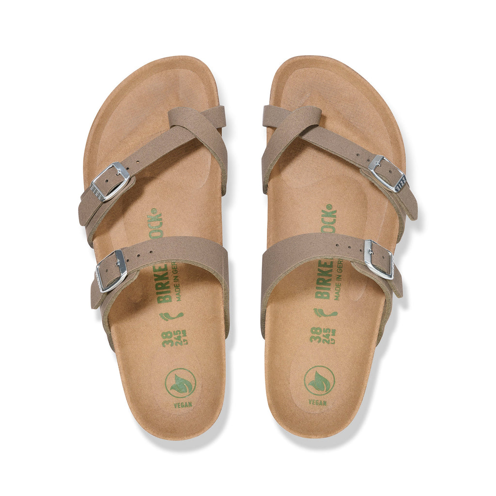 Mayari Vegan Grey Taupe Synthetic Soft Birki