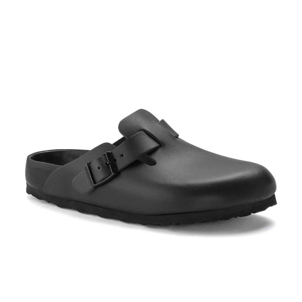 Boston Exquisite Black Natural Leather