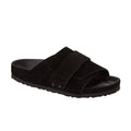 Kyoto Exquisite Black Suede Leather