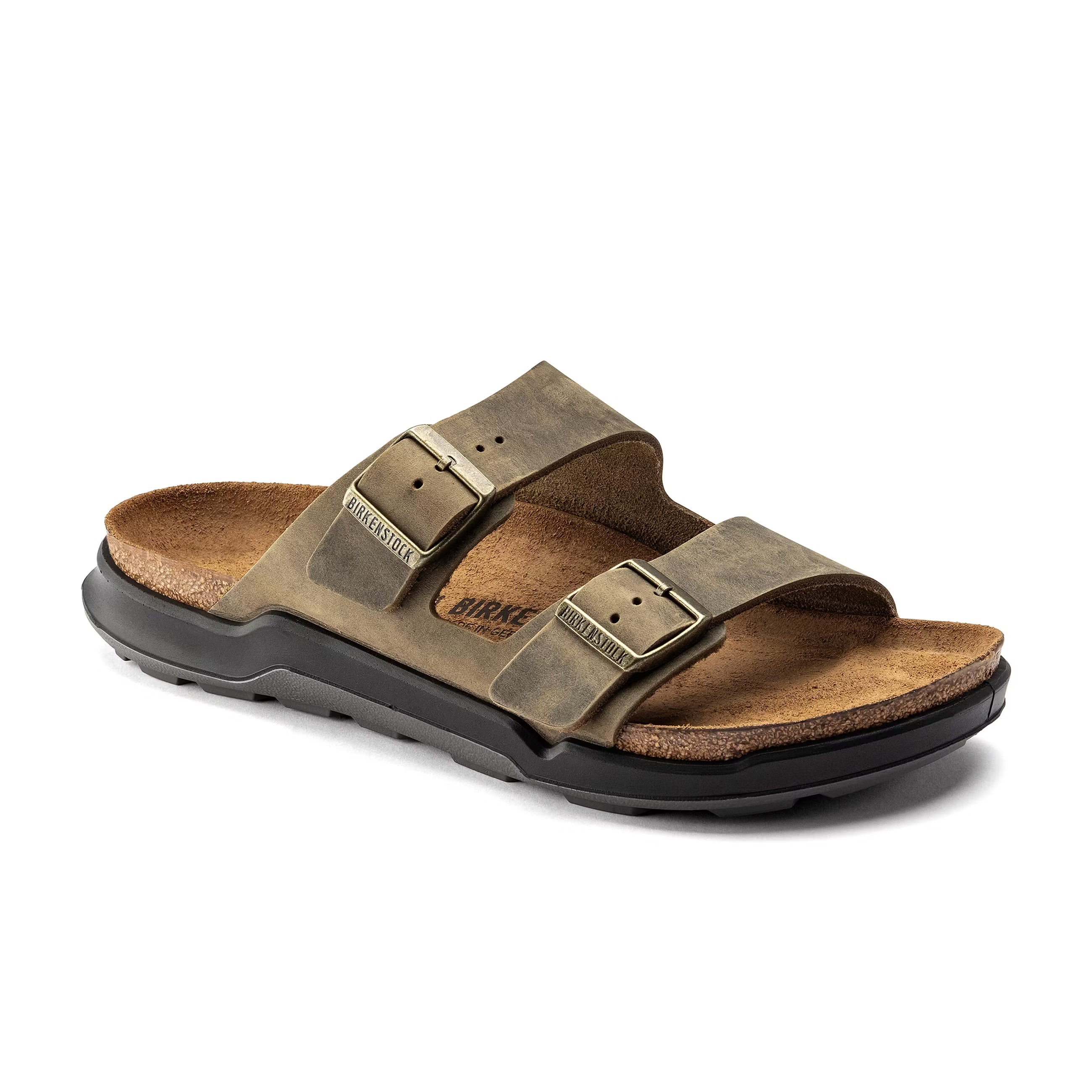 Arizona Cross Town Arctic Khaki clair délavé cuir gras