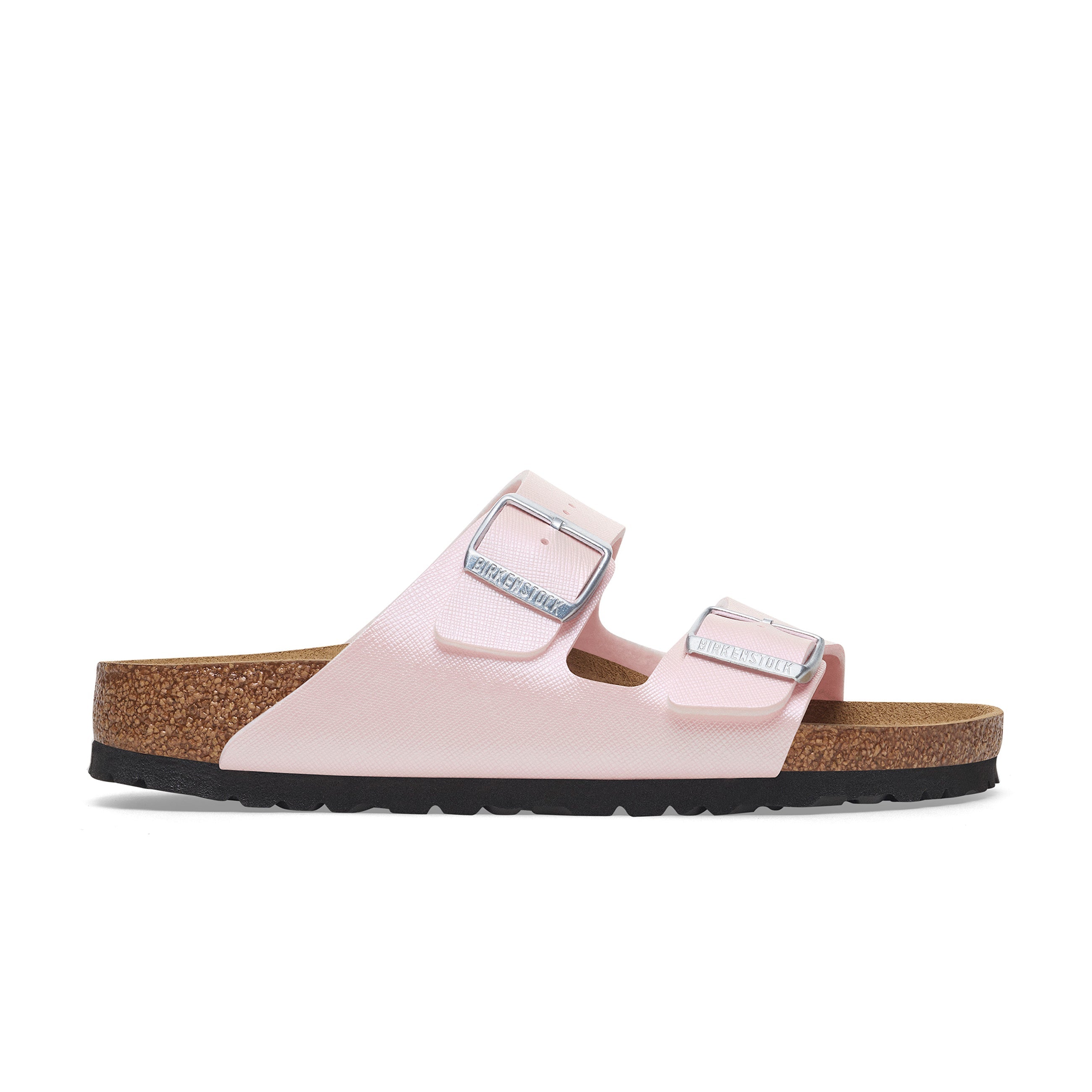 Arizona Saffiano irisé rose clair gaufré Birko-Flor