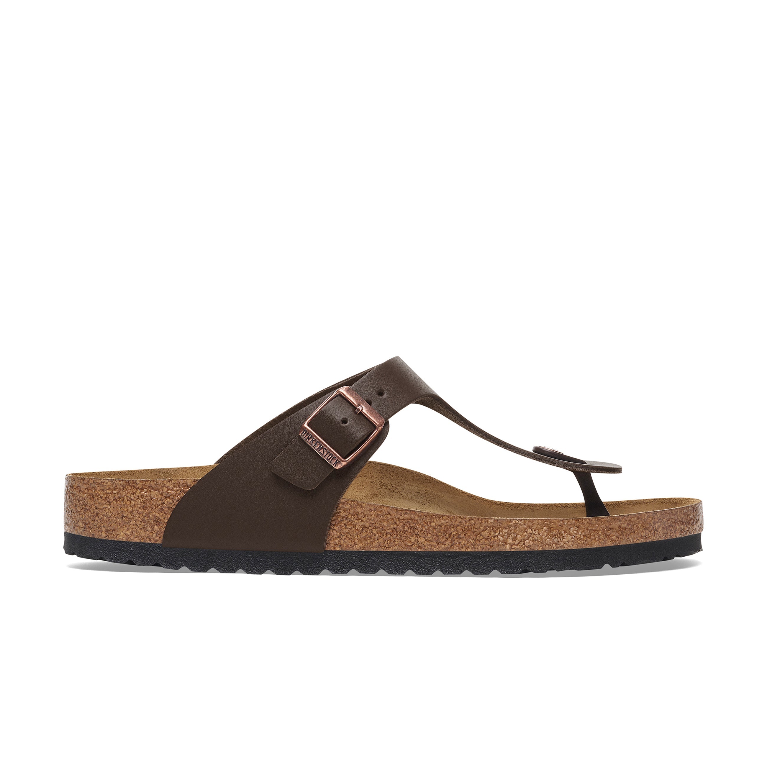 Gizeh Cuir Lisse Marron Foncé