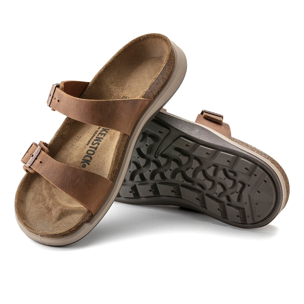 Sierra Cross Town Cuir cireux marron gingembre arctique