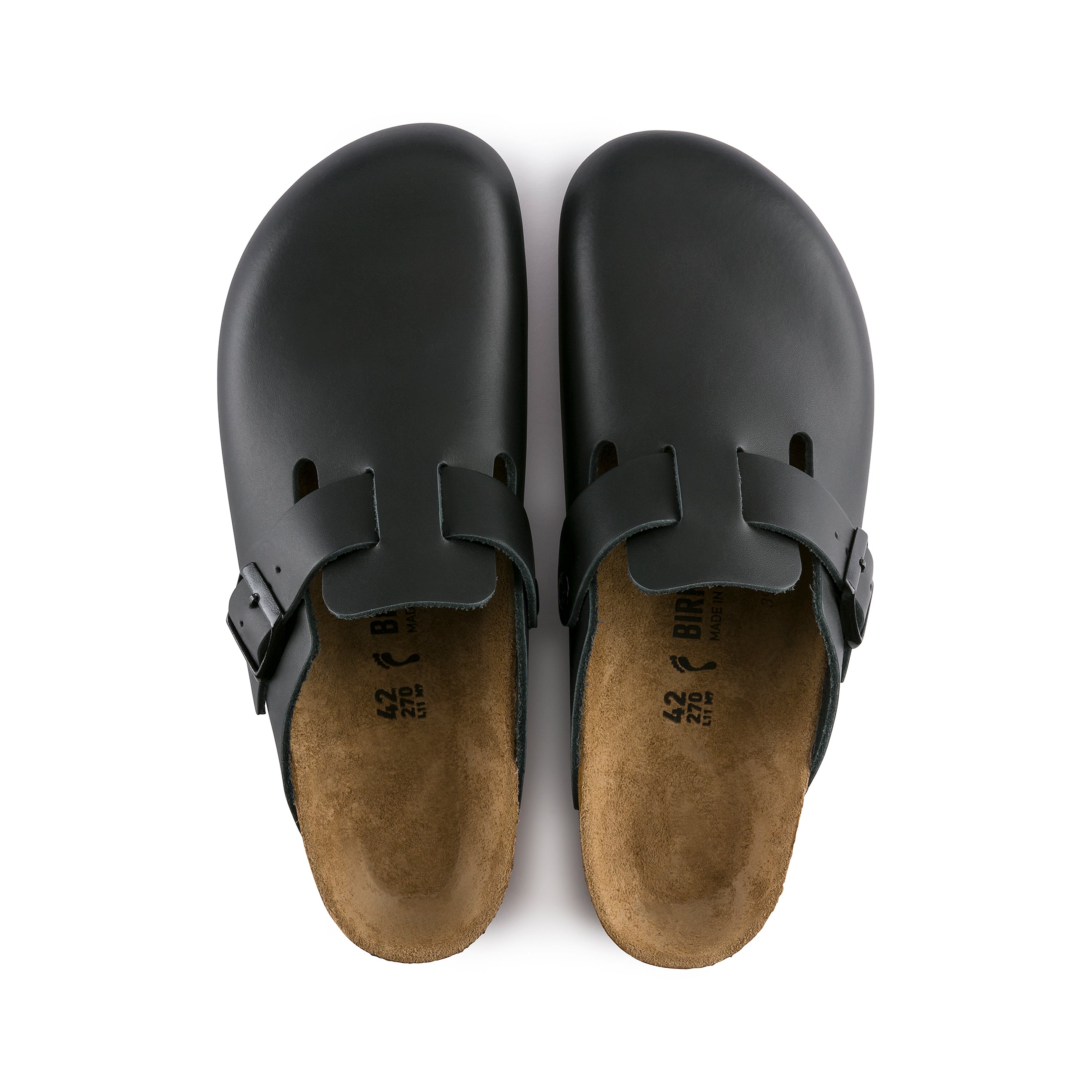 Boston Black Cuir naturel