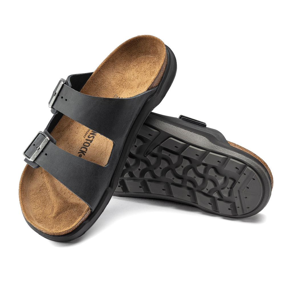 Arizona Cross Town Arctic Black Cuir Gras Ciré