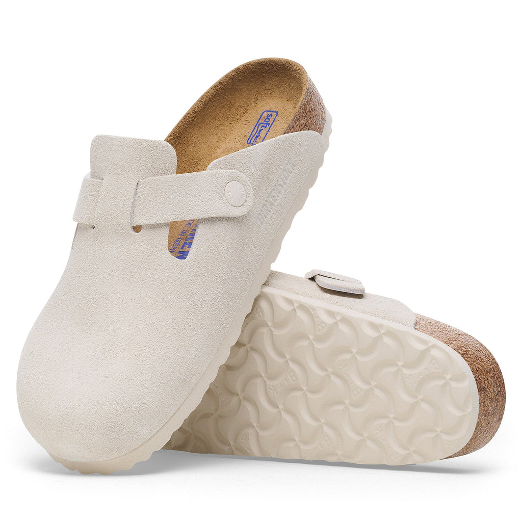 Boston SFB Daim Blanc Antique