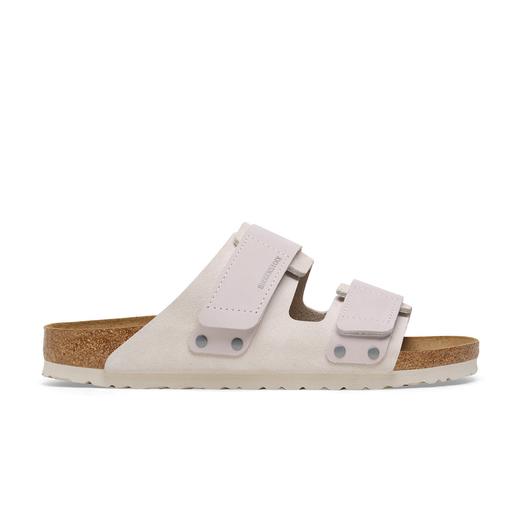 Cuir suède Uji blanc antique