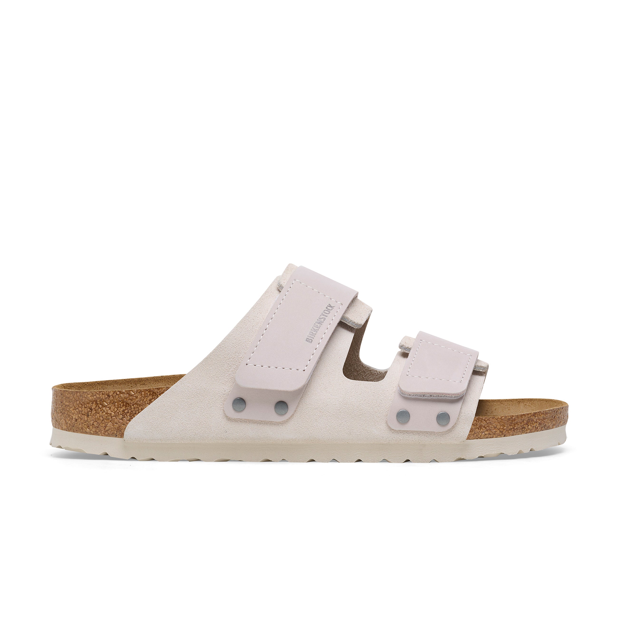 Cuir suède Uji blanc antique