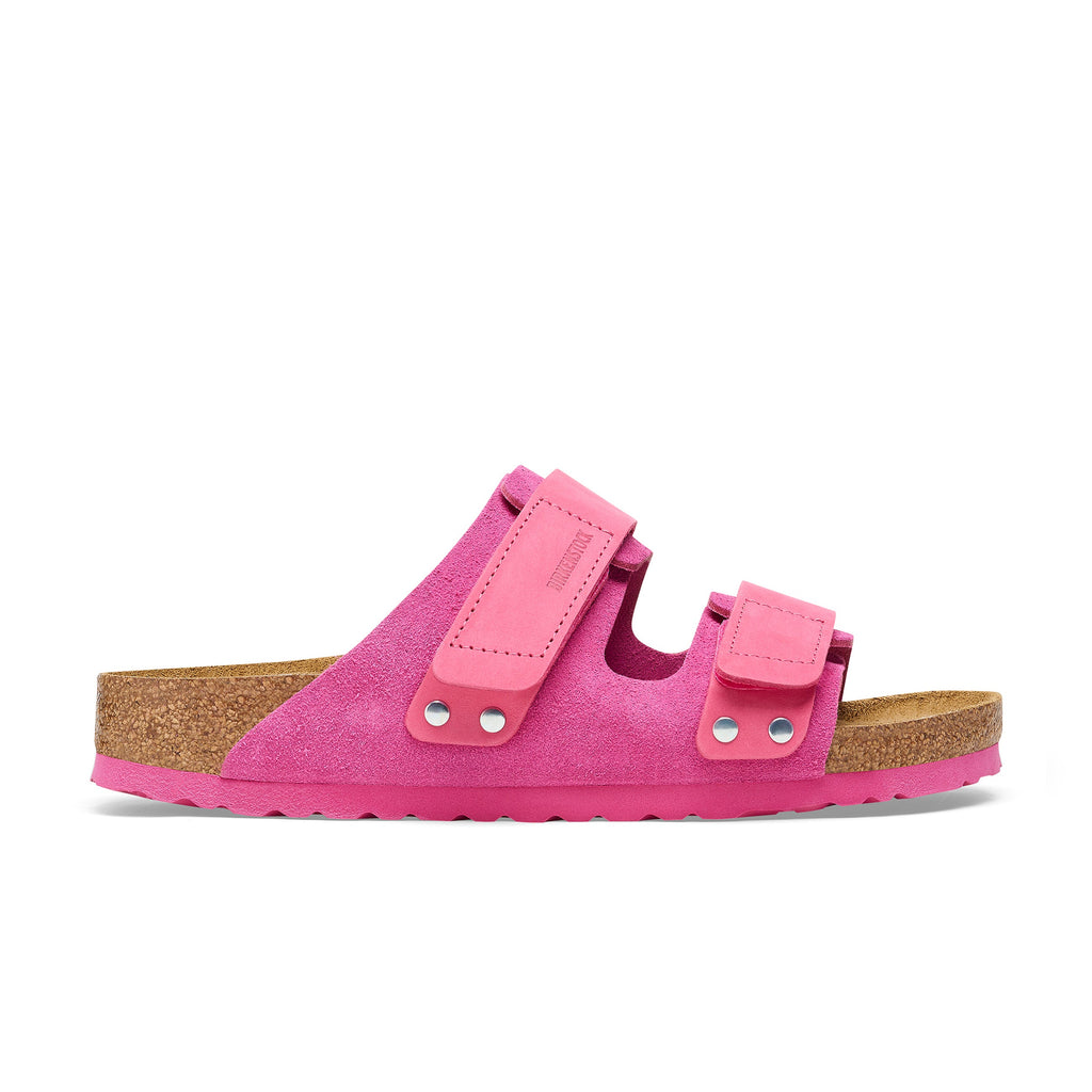 Uji Fuchsia Tulipe Nubuck/Cuir velours
