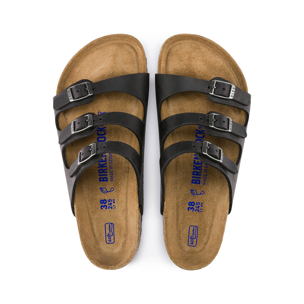 Floride SFB Cuir huilé noir